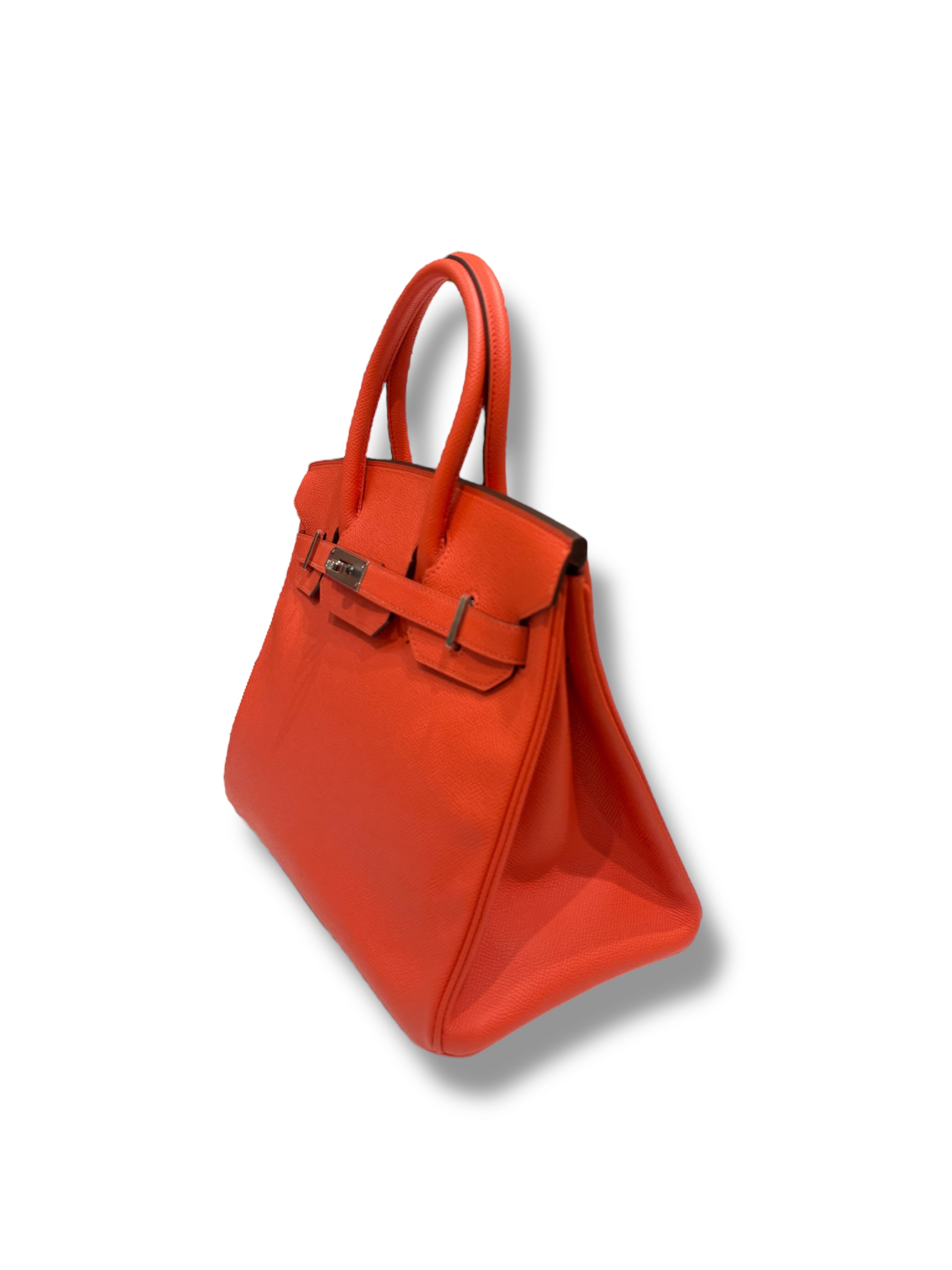 Hermès - Sac Birkin 30 Orange Poppy Epsom