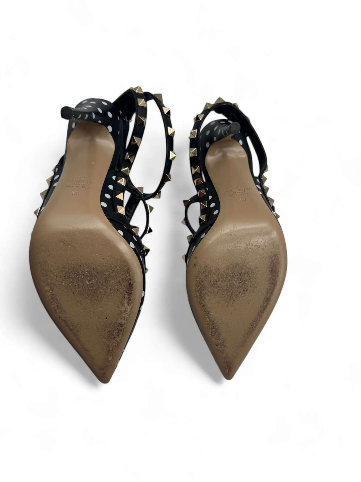 Valentino - Décolleté in pelle Rockstud T39