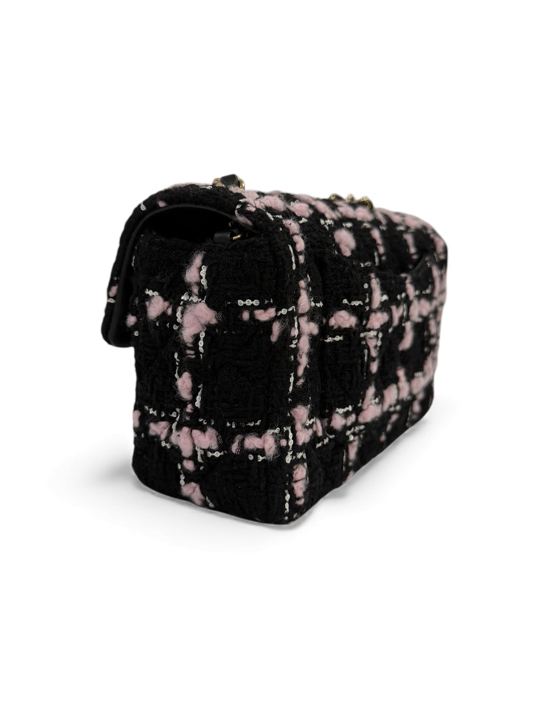 Chanel - 20 cm mini rectangular tweed bag
