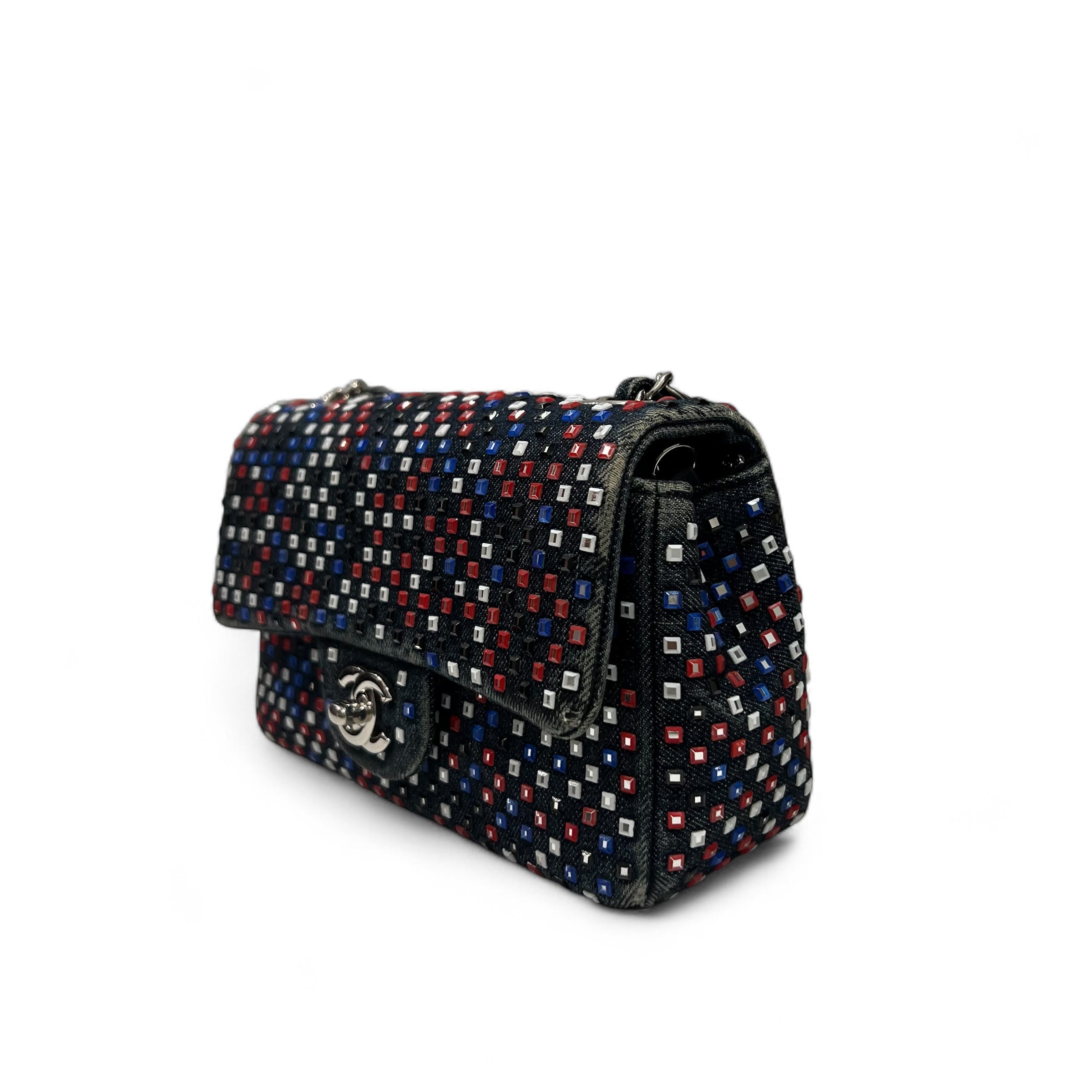 Chanel - Timeless 23 denim et strass