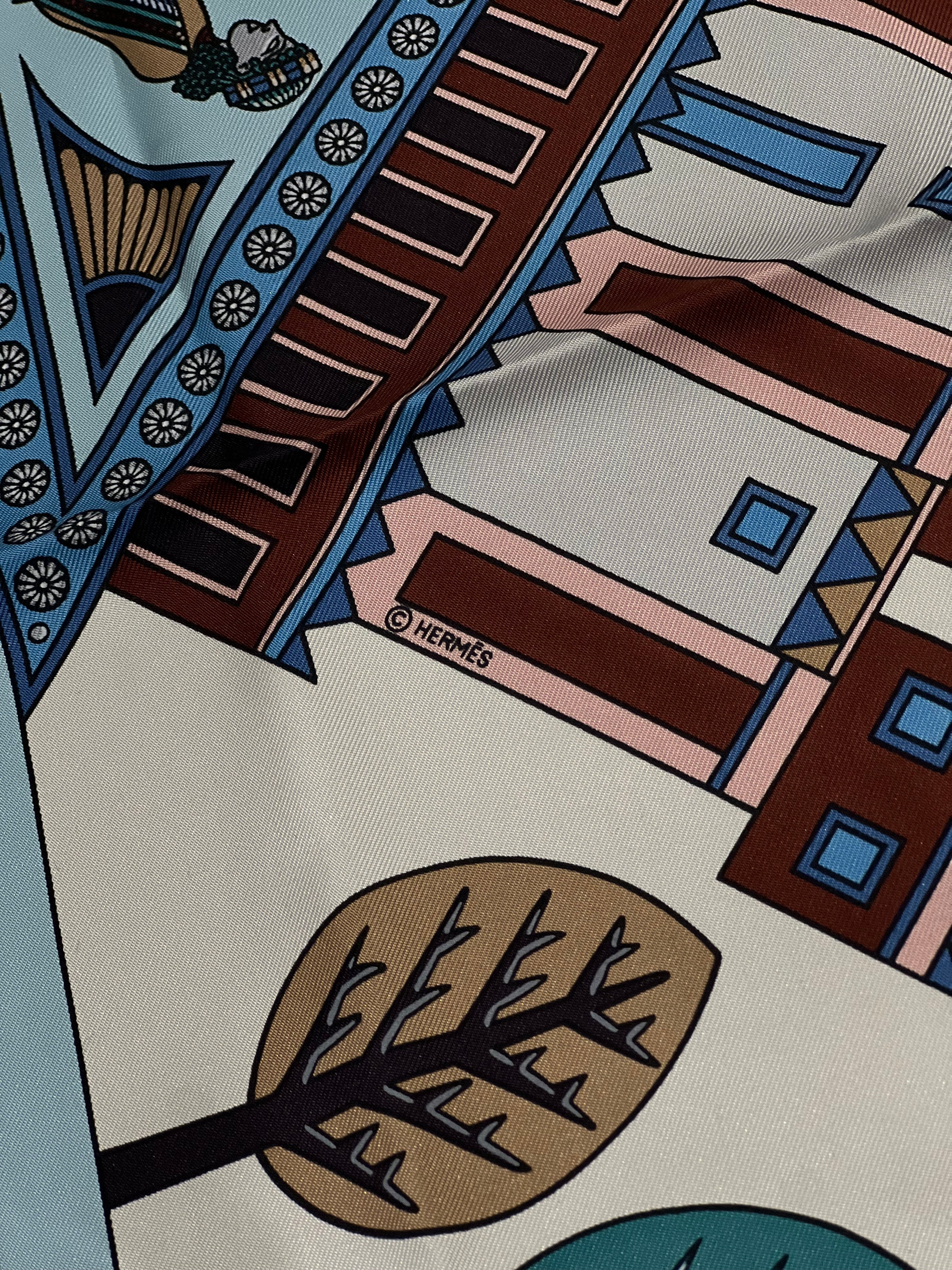 Hermès - Carré 90 "Persepolis"