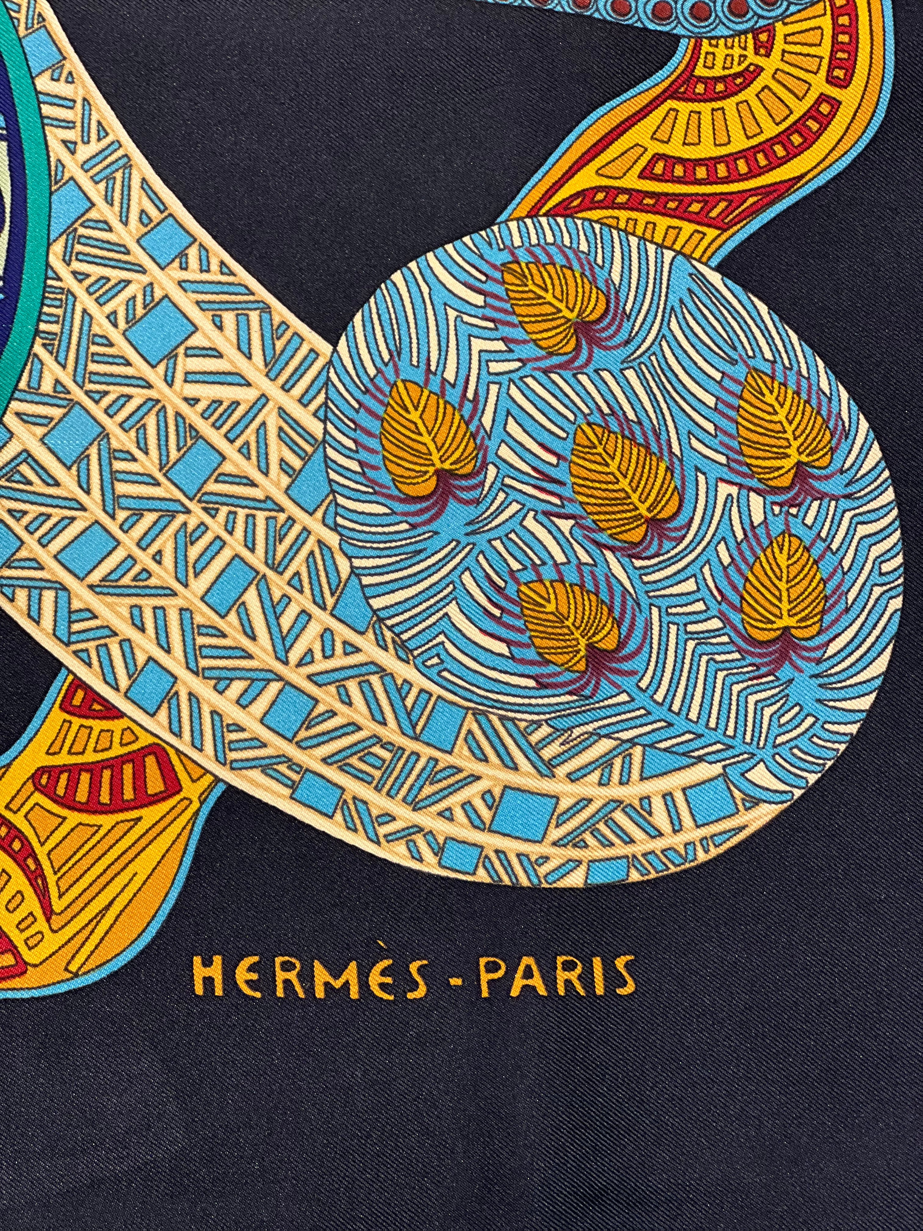 Hermès - Carré 90 "Art des Steppes"
