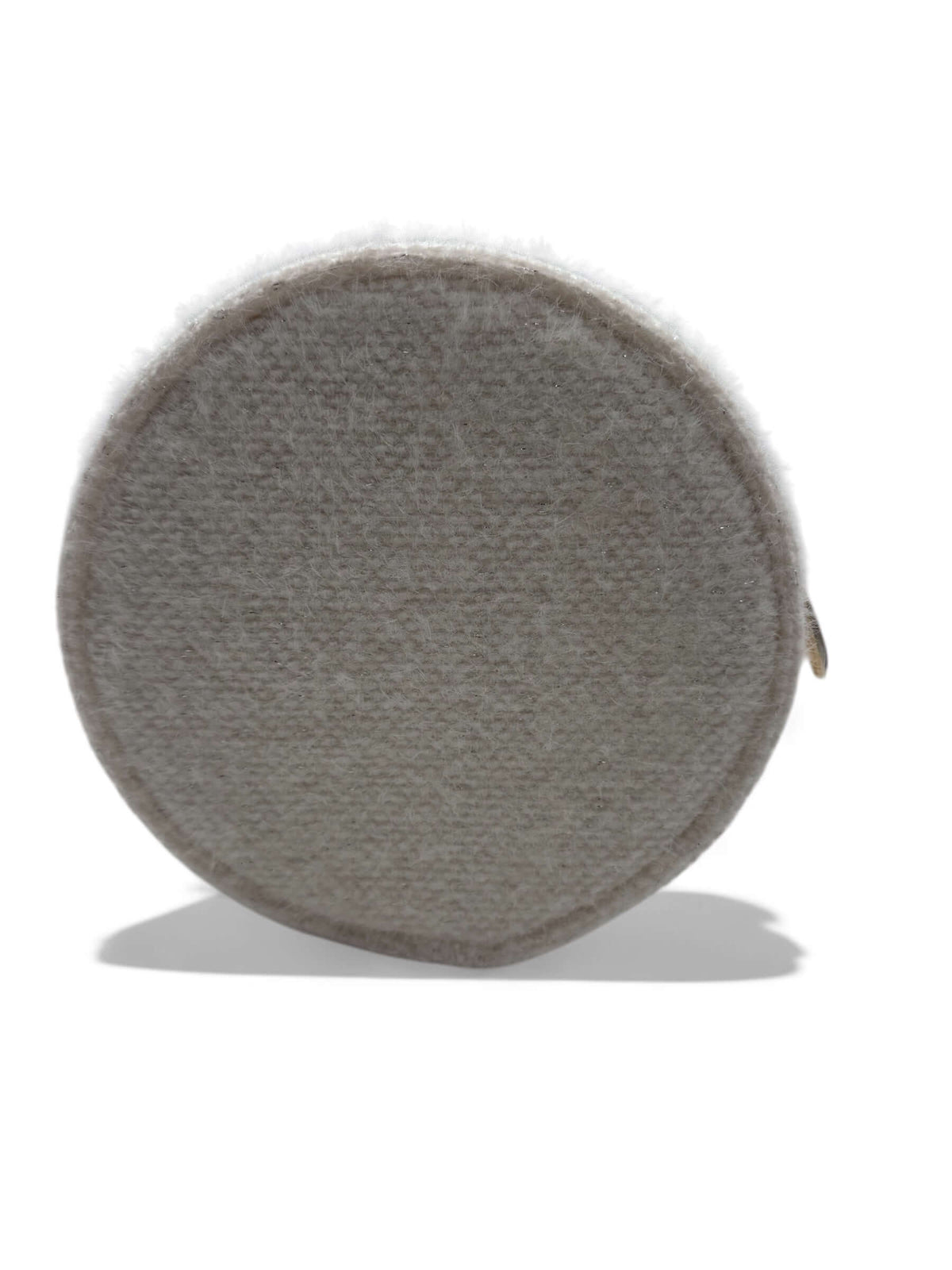 Chanel – Weiße runde Clutch