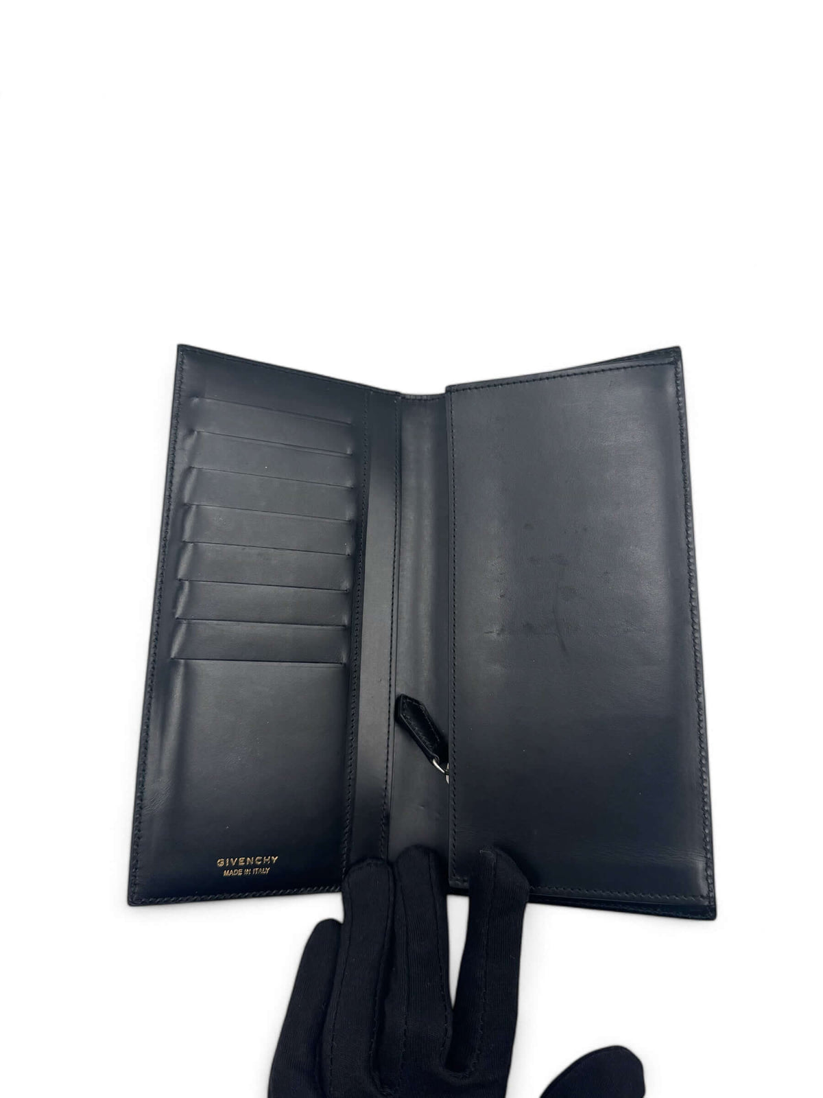 Givenchy - Portefeuille noir étoiles
