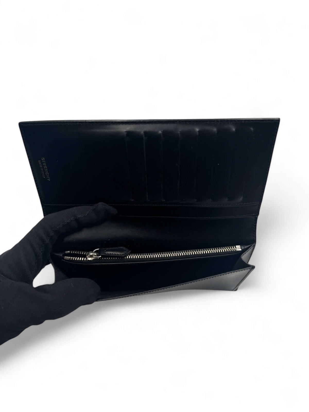 Givenchy - Portefeuille noir étoiles