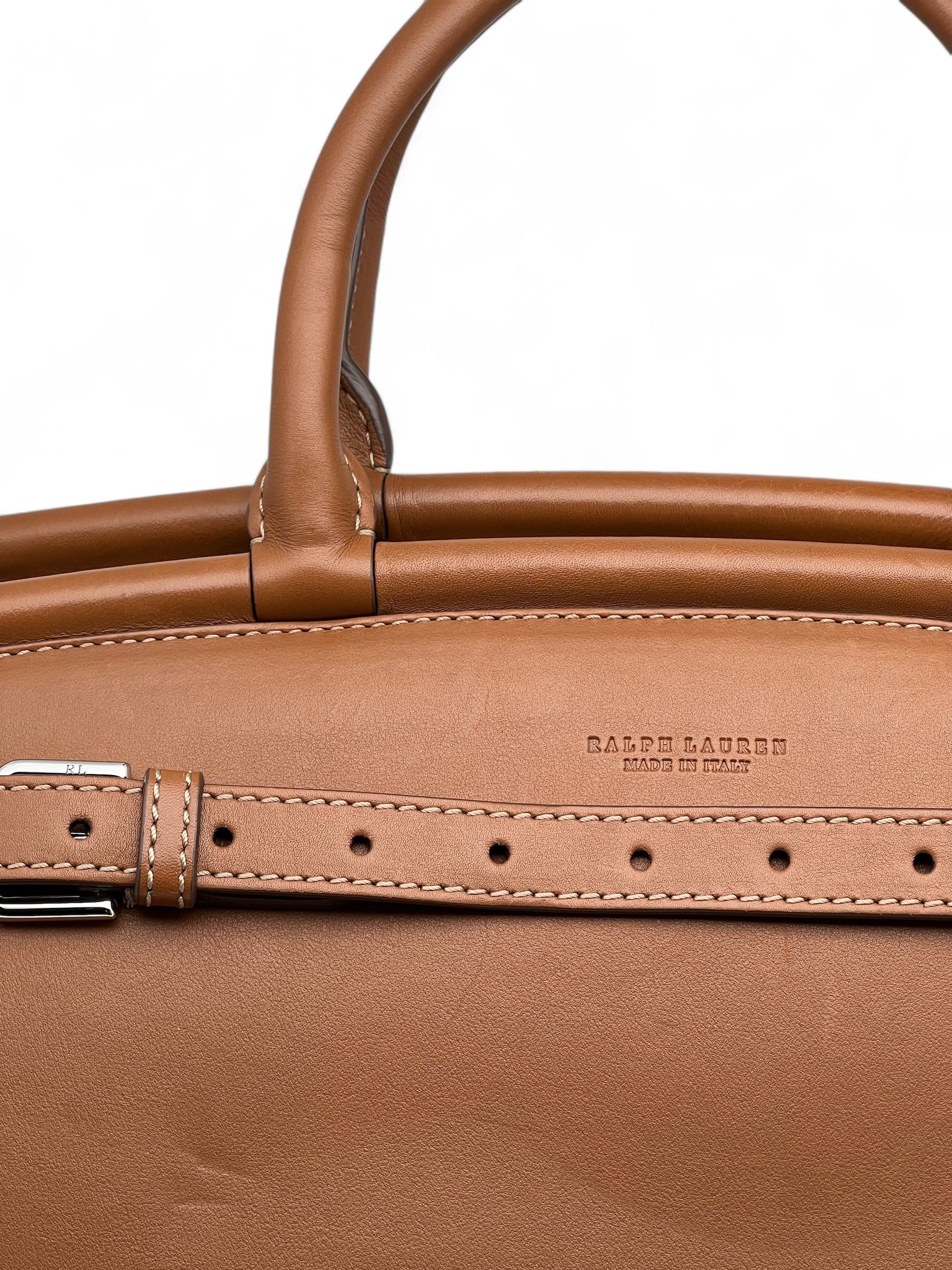 Ralph Lauren - Borsa da mano in pelle
