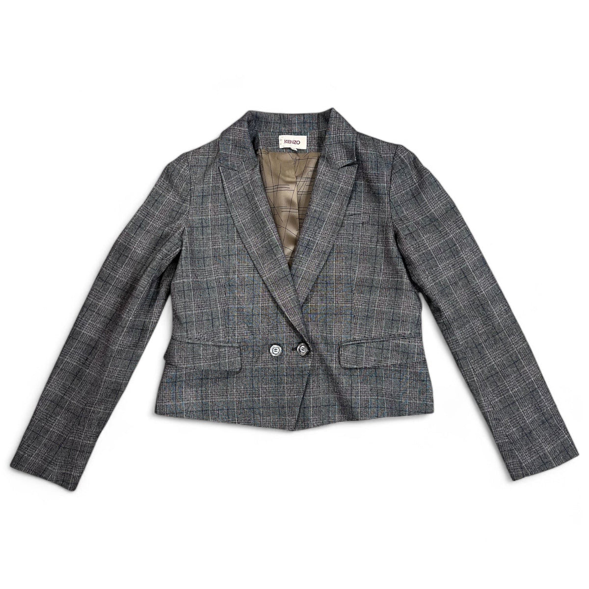 Kenzo - Prince of Wales Check Blazer T40