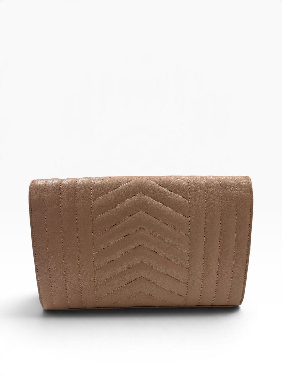 Saint Laurent - Sac Wallet Enveloppe Beige