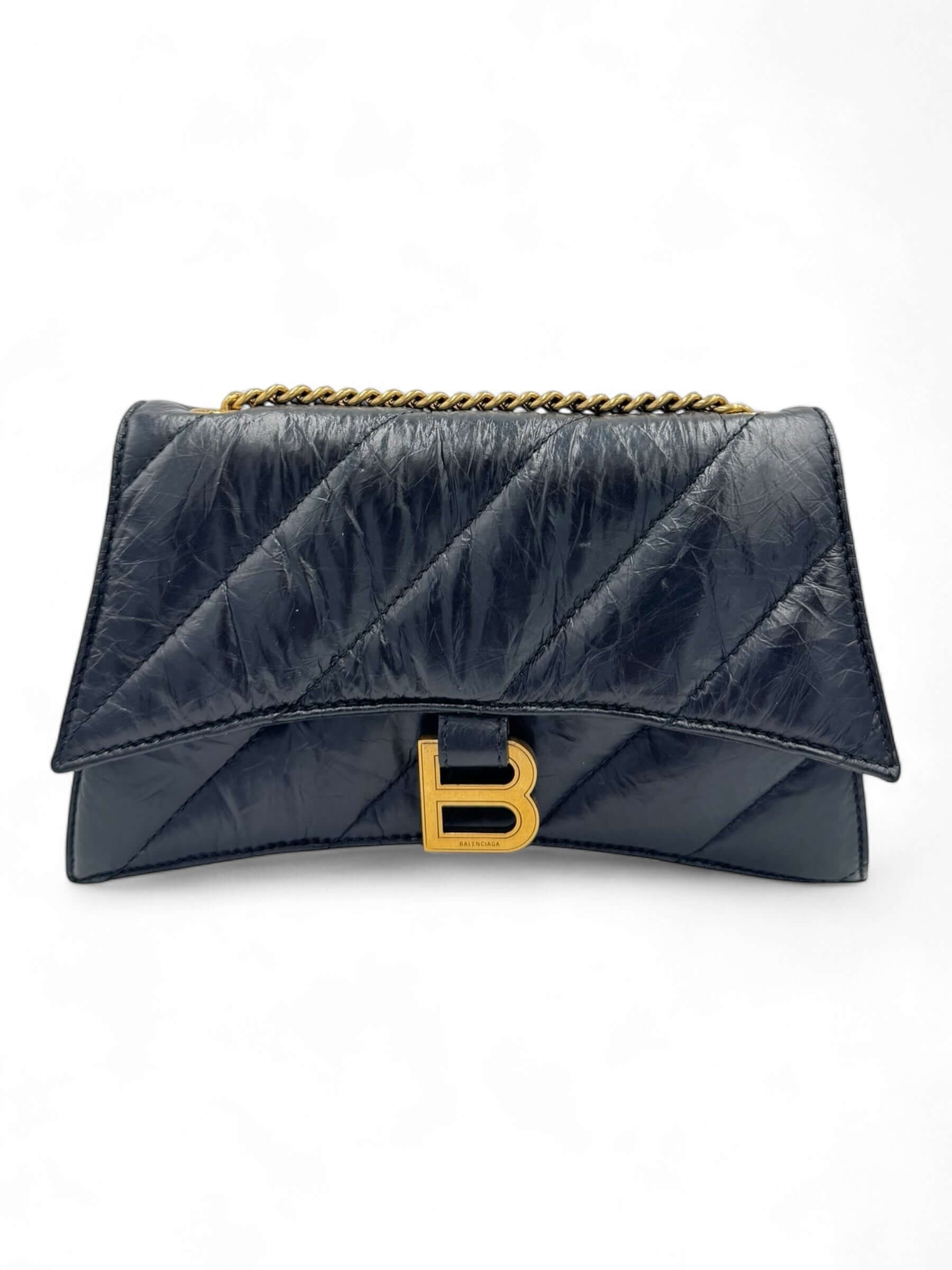 Balenciaga - Sac Crush effet froissé