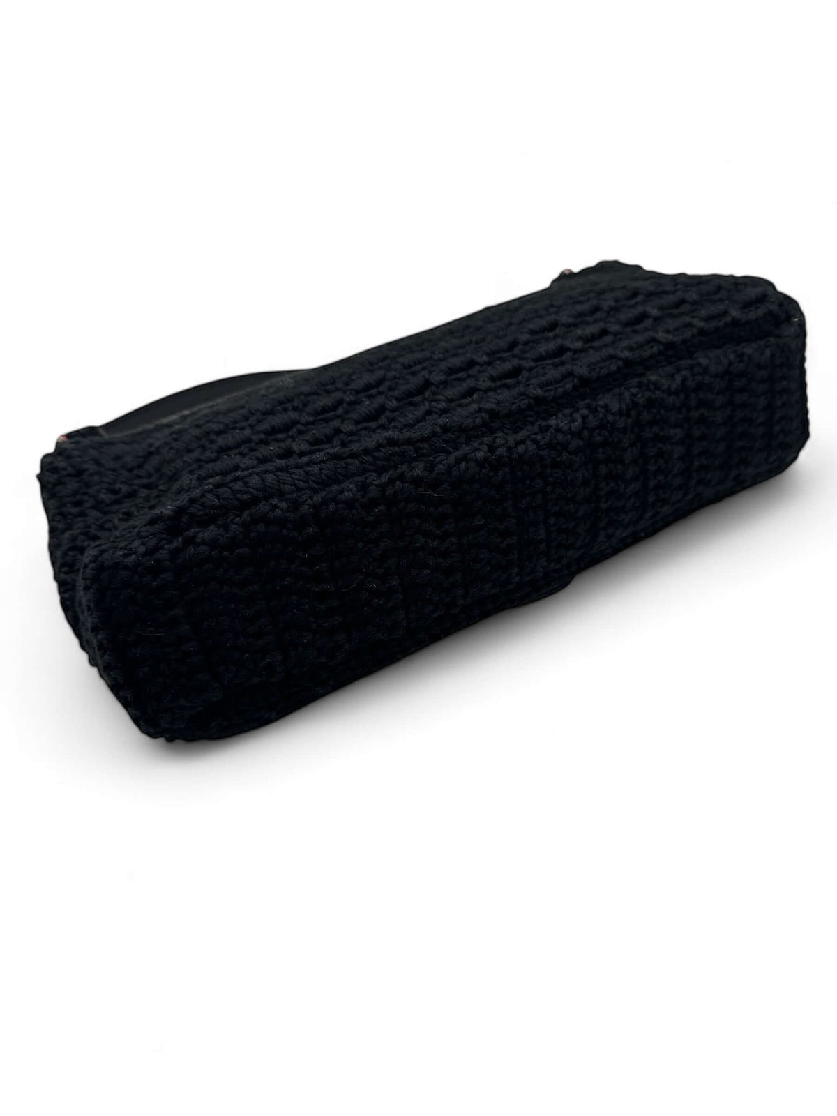 Chanel - Schwarze Häkeltasche
