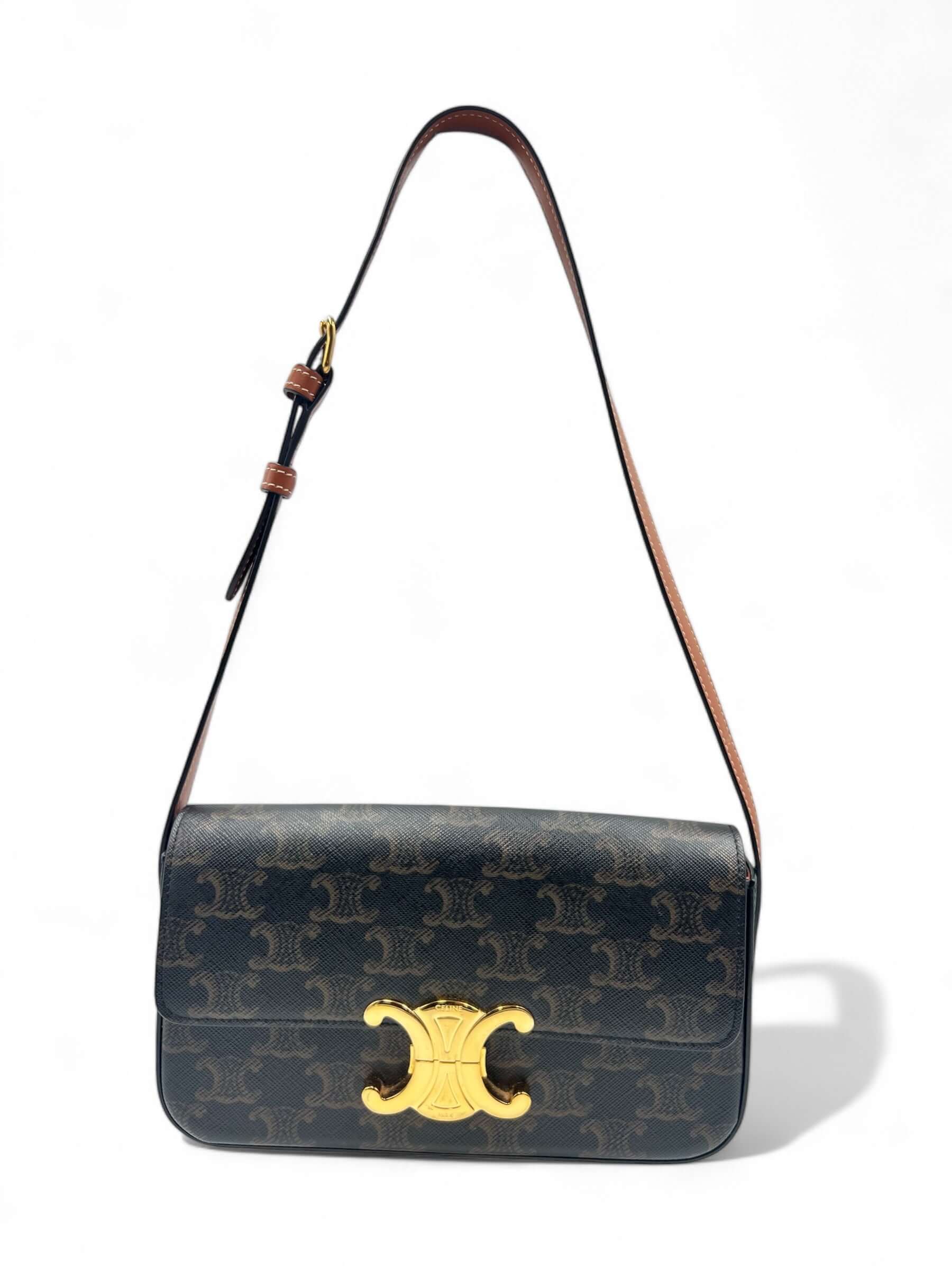 Céline - Sac Claude toile Triomphe