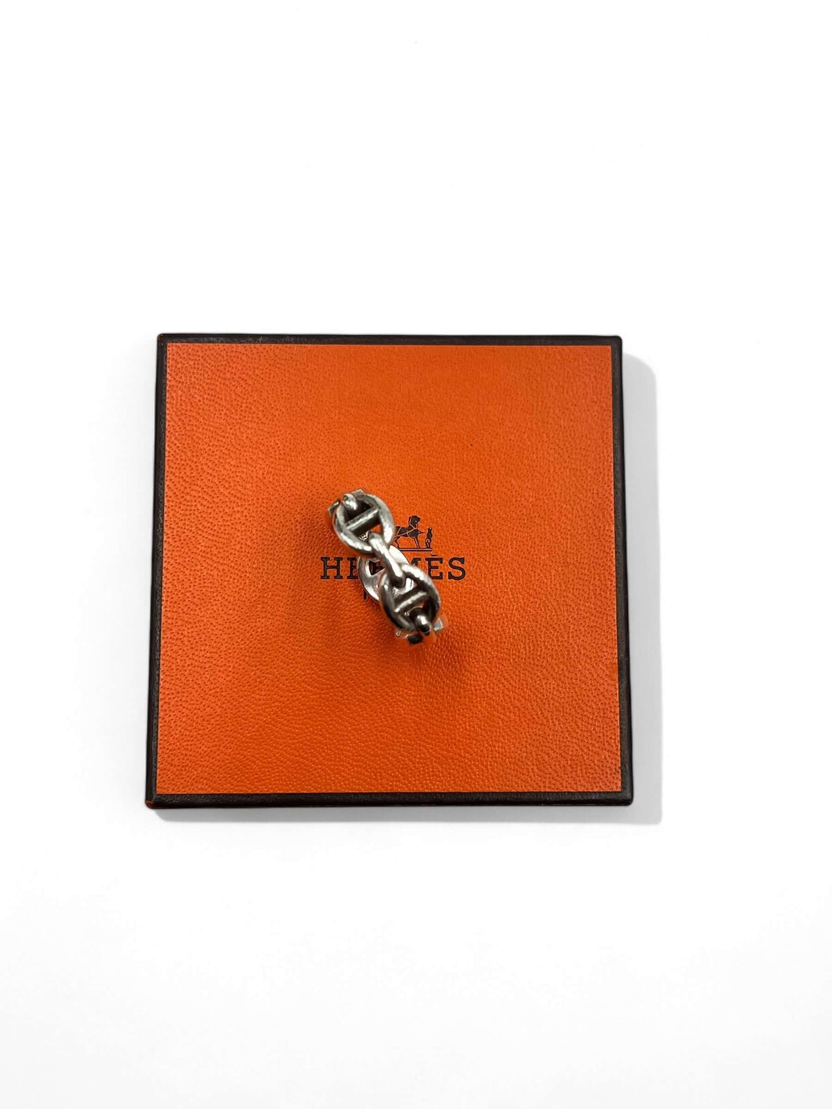 Hermès - Anello catena d’ancora T54
