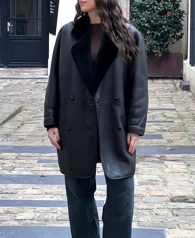 Kenzo - Shearling coat size 40