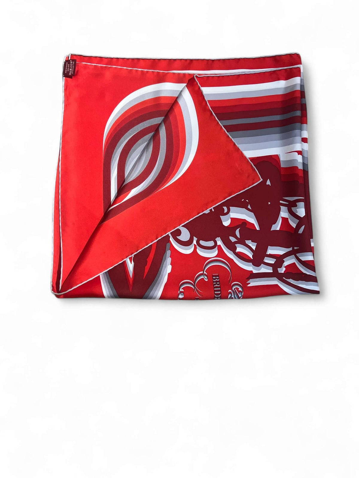 Hermès - 90 silk scarf "Brides de Gala"