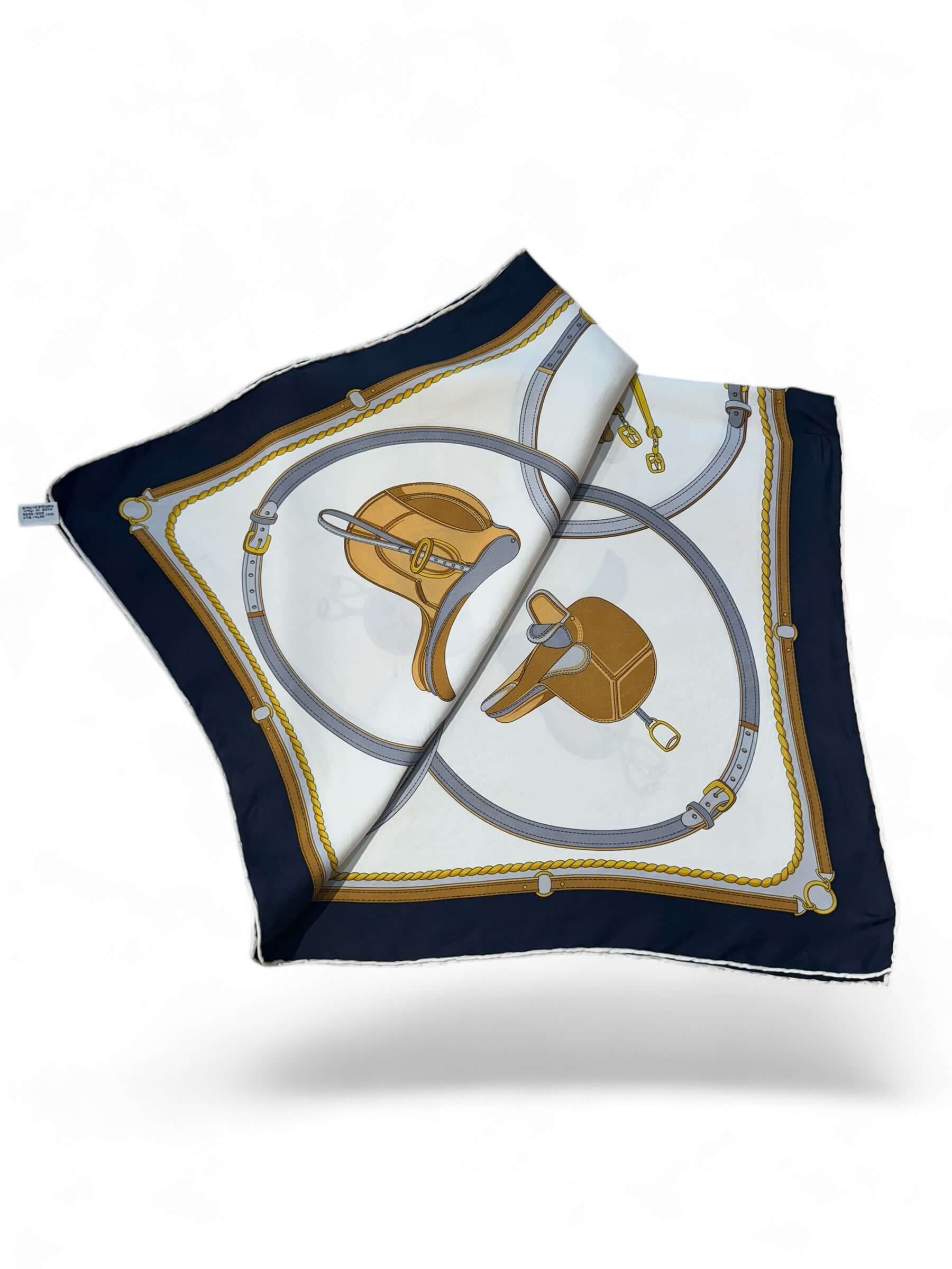 Céline - Blue silk square