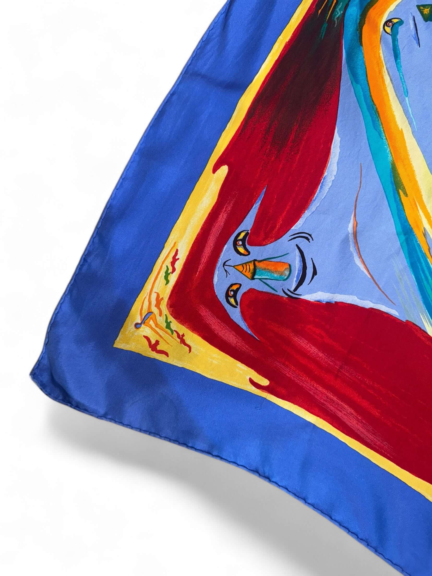 Hermès - Carré 90 "Smile" Multicolore