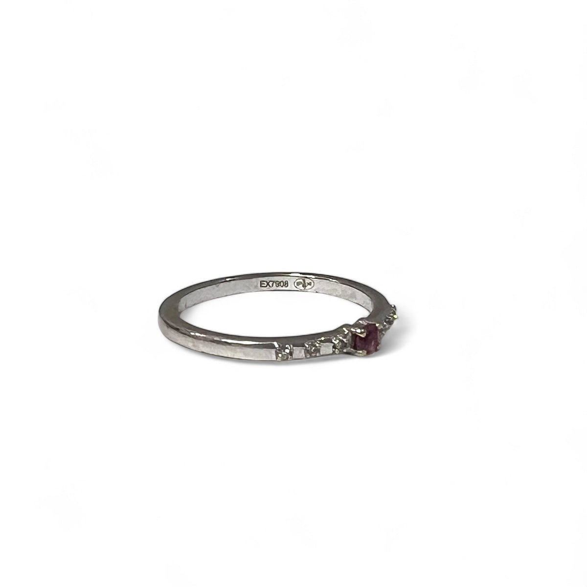 Mauboussin - White gold ring with ruby