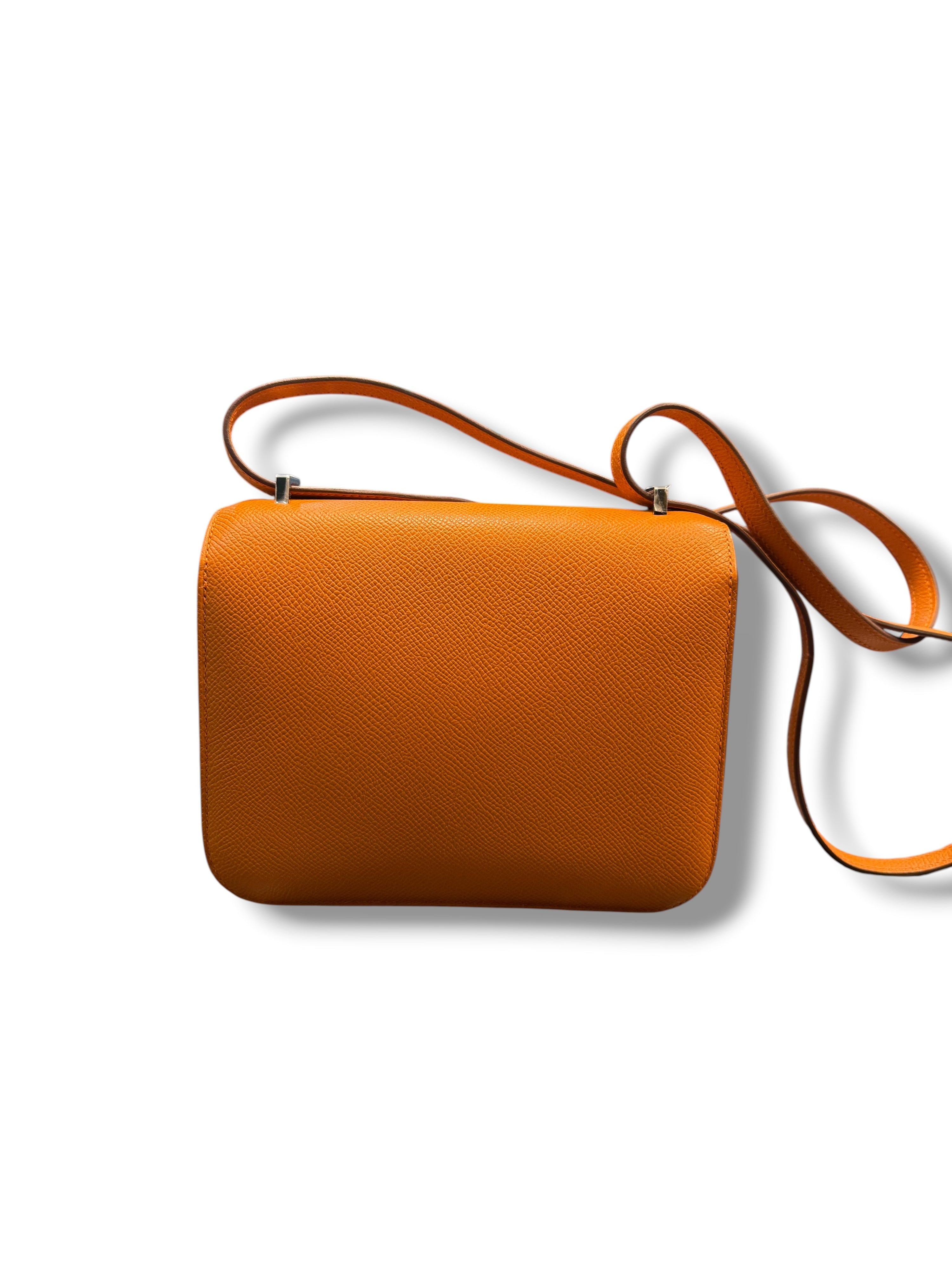 Hermès - Sac Constance 18 Epsom Orange H