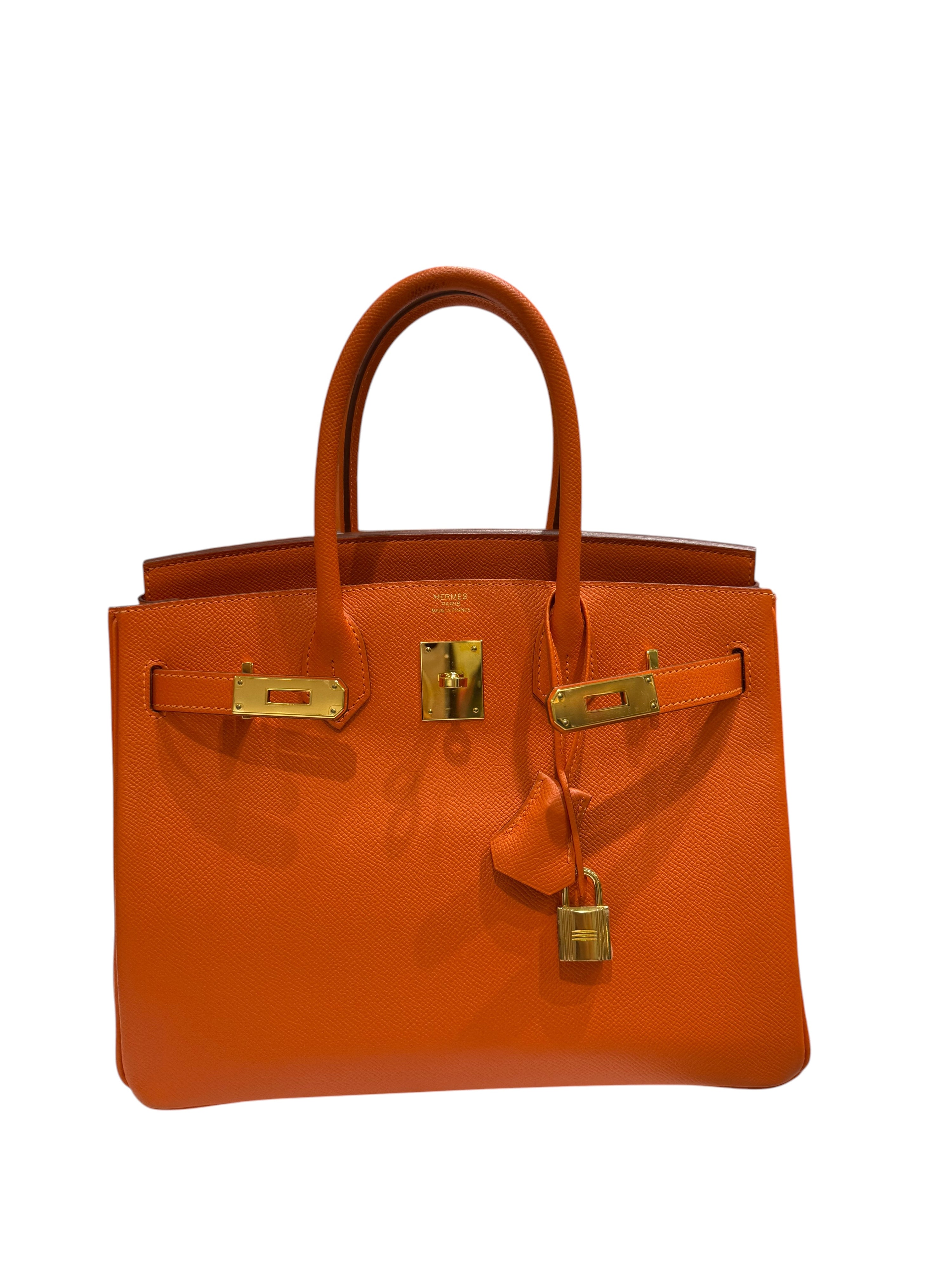 Hermès - Sac Birkin 30 Orange H (2016)