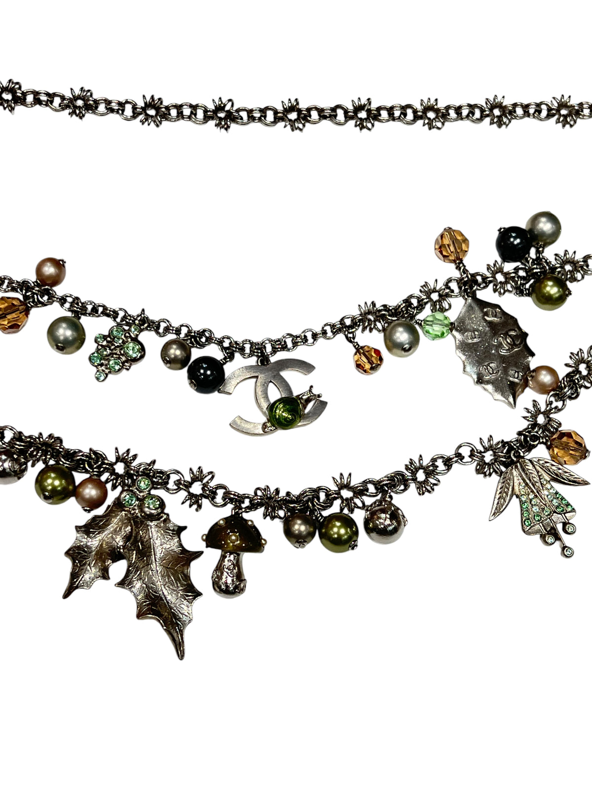 Chanel - Autumn silver chain belt