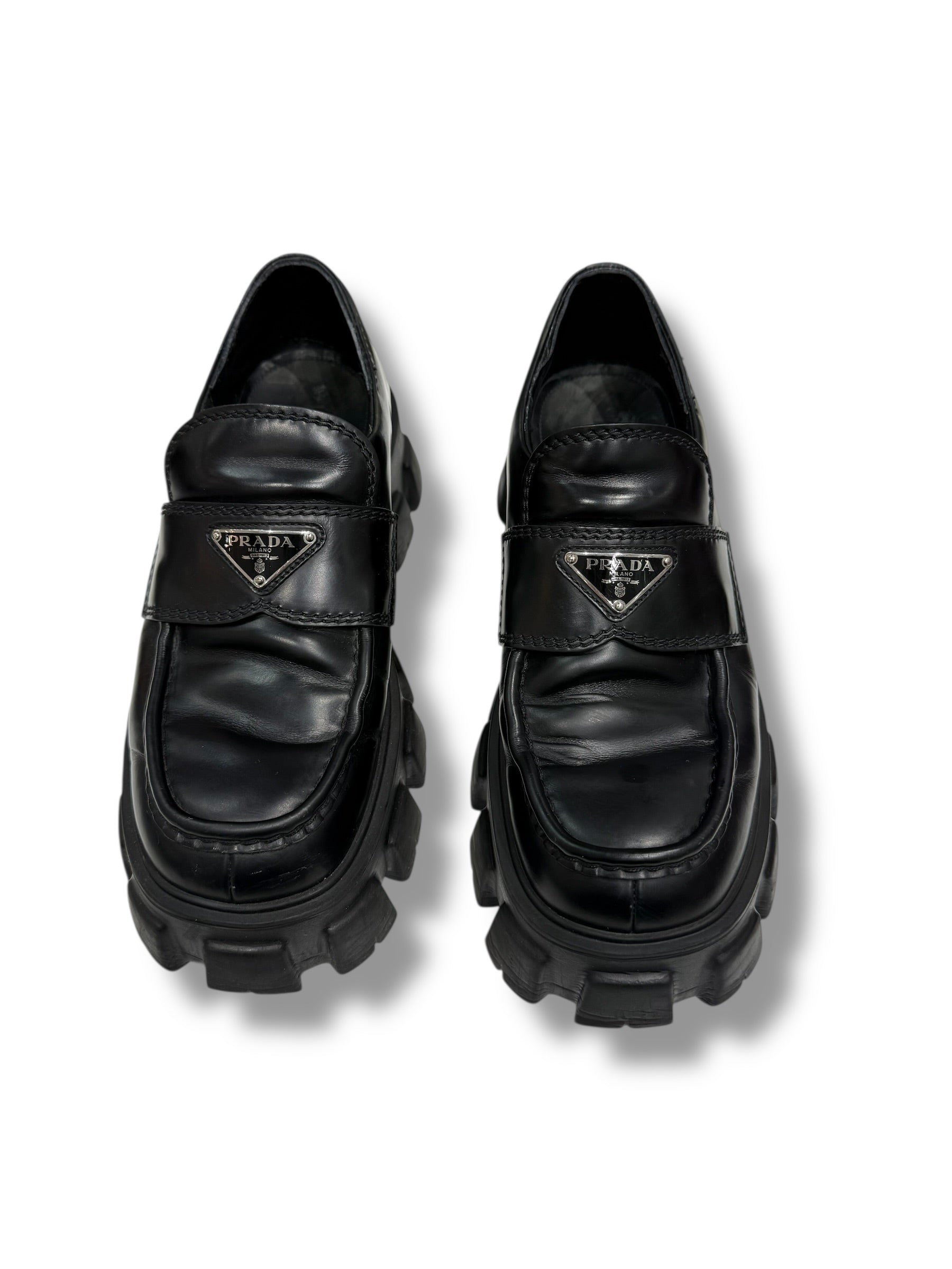 Prada Mocassin Monolith T40,5 | Les Folies d’Eugénie