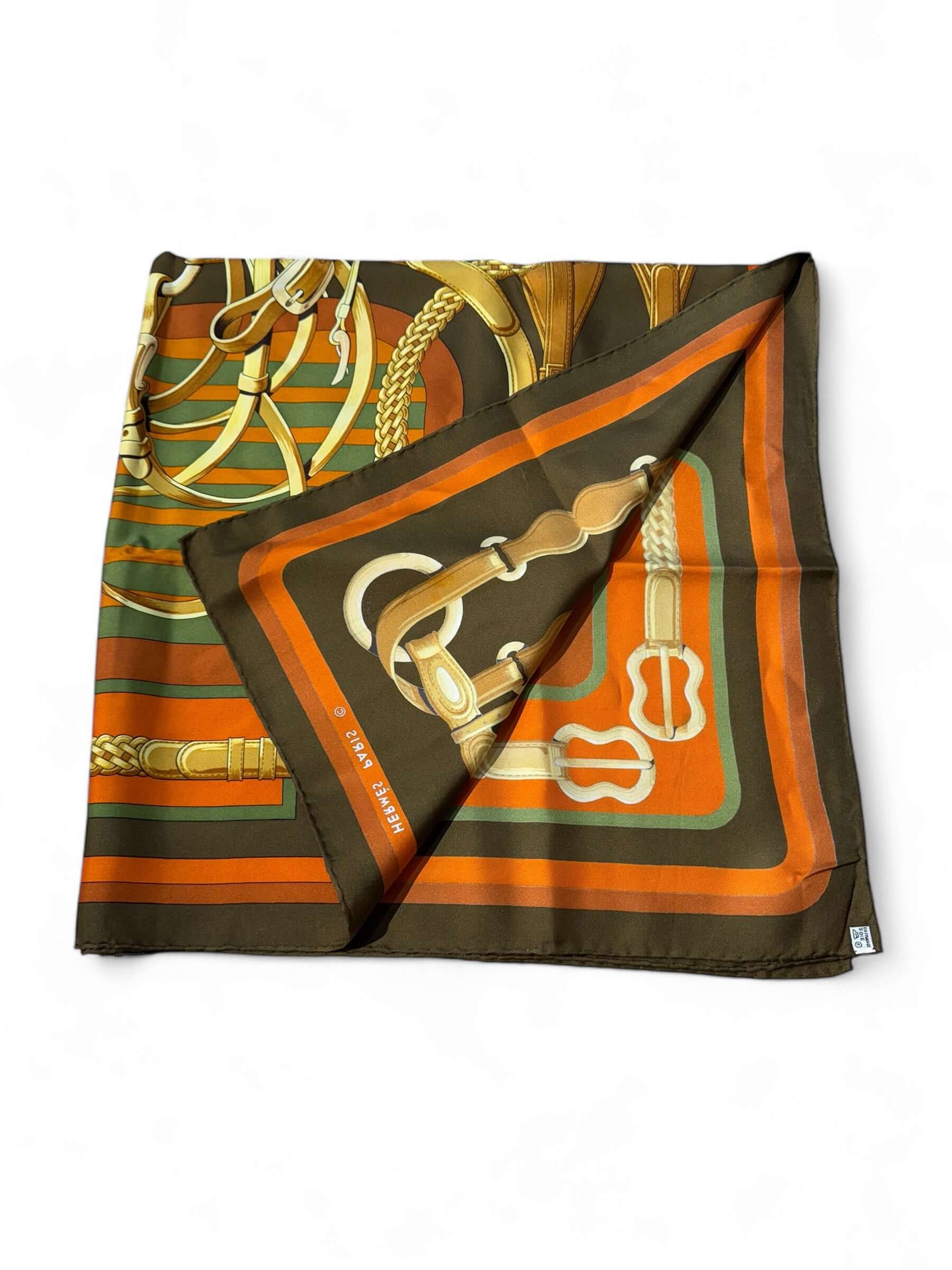 Hermès - Carré de soie 90 "Coaching"