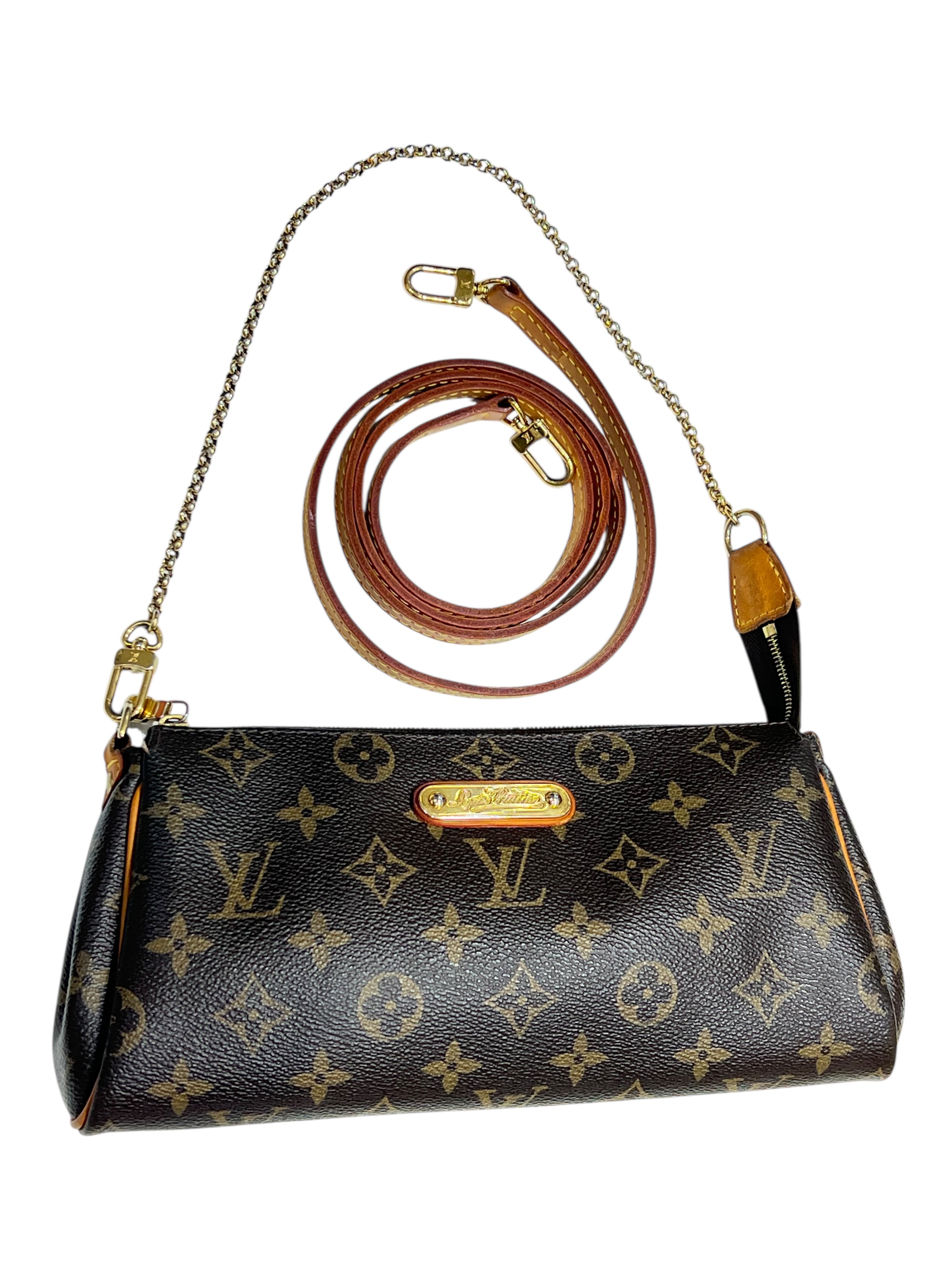 Louis Vuitton - Sac pochette Eva toile monogramme