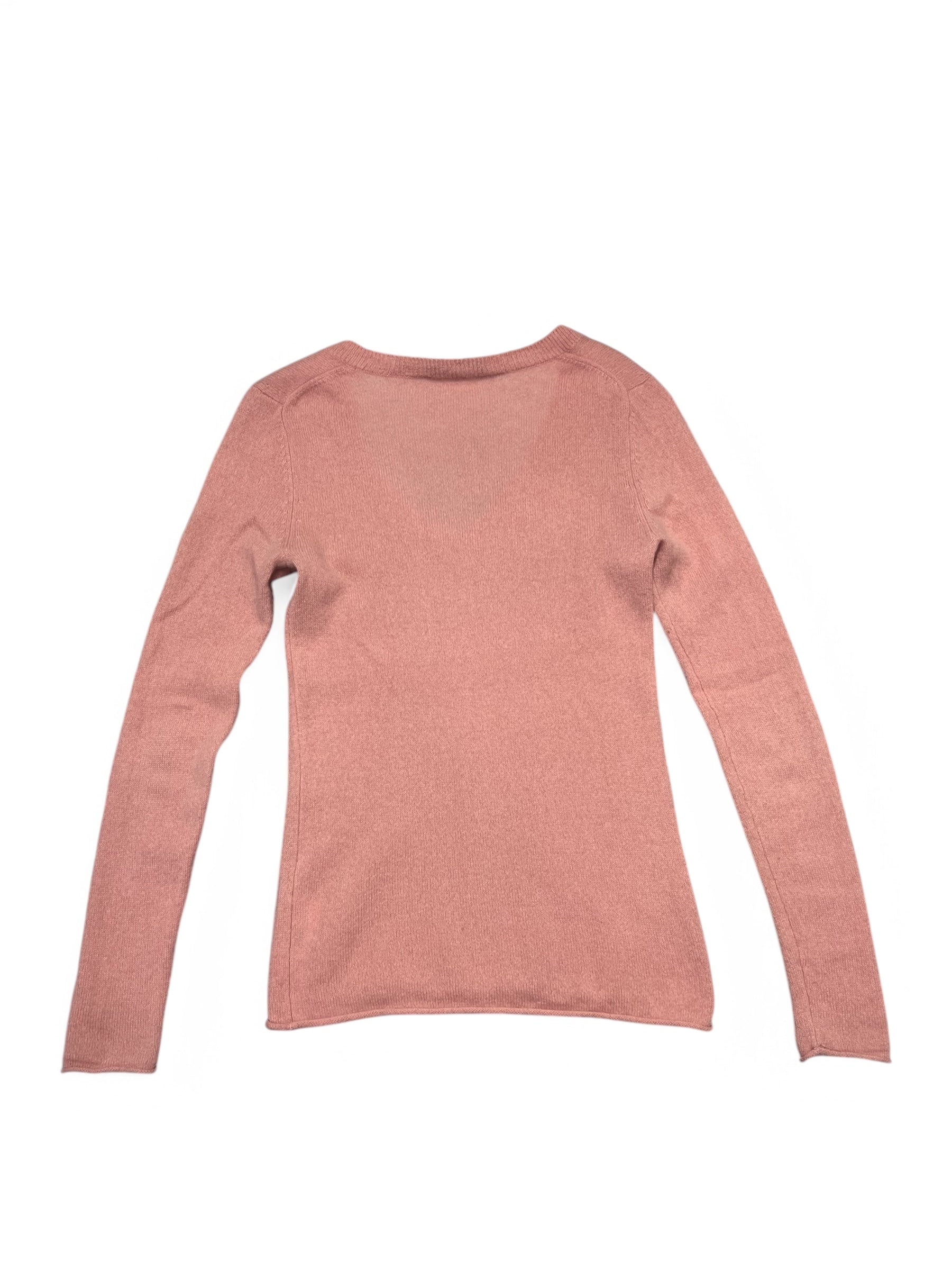 Loro Piana - Pull col v en cachemire T40