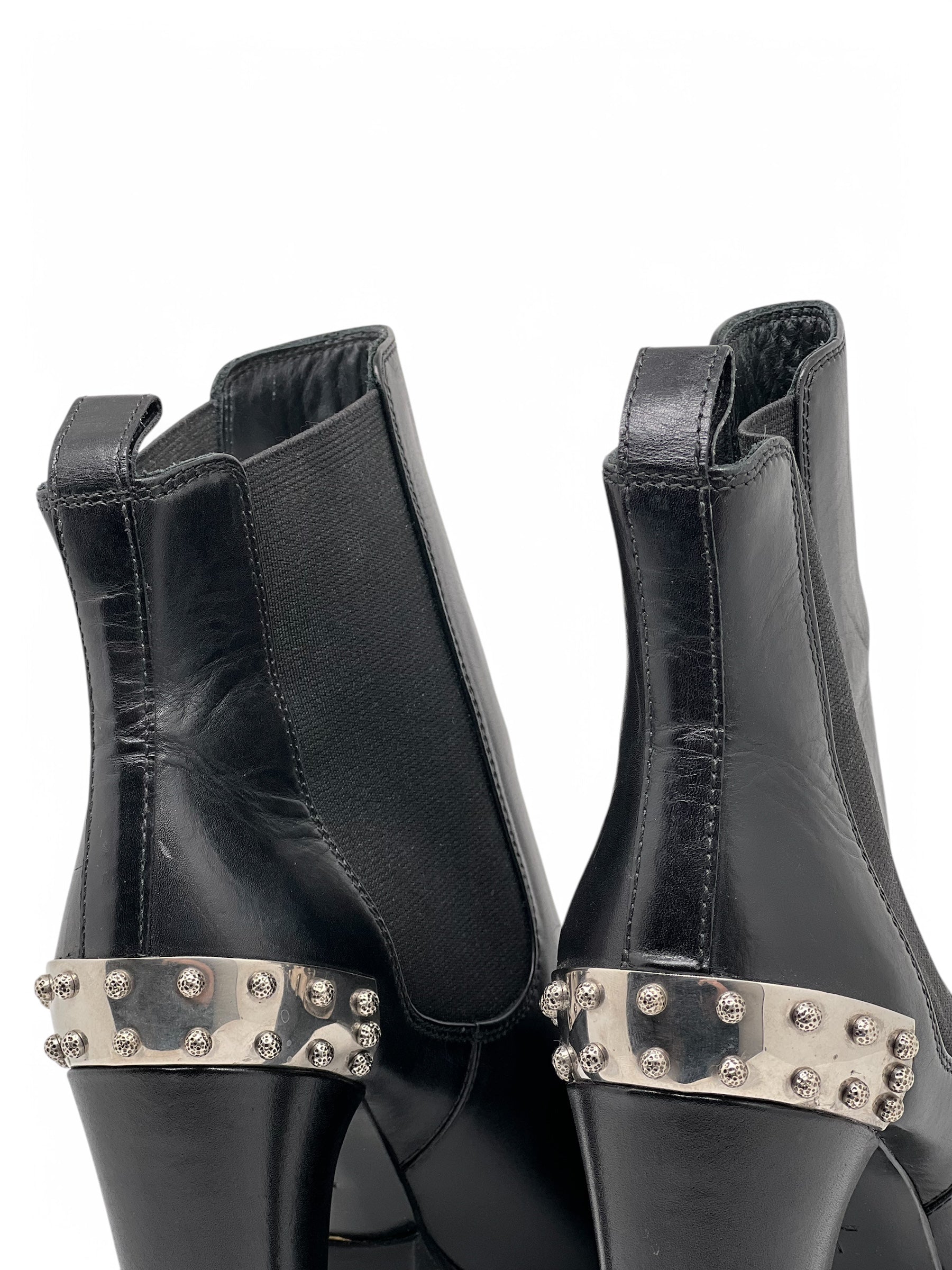 Alexander McQueen - Stiefeletten mit Absatz T41