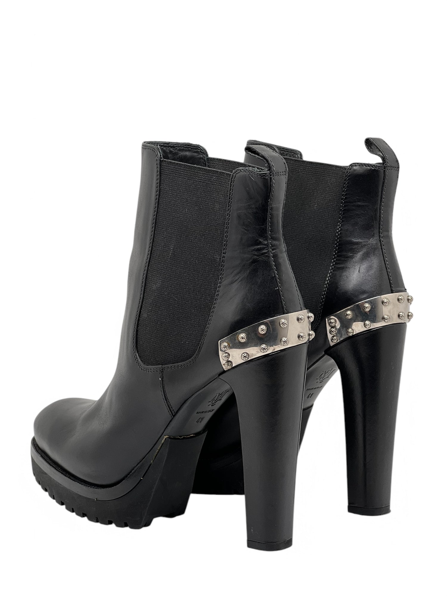 Alexander McQueen - Stiefeletten mit Absatz T41