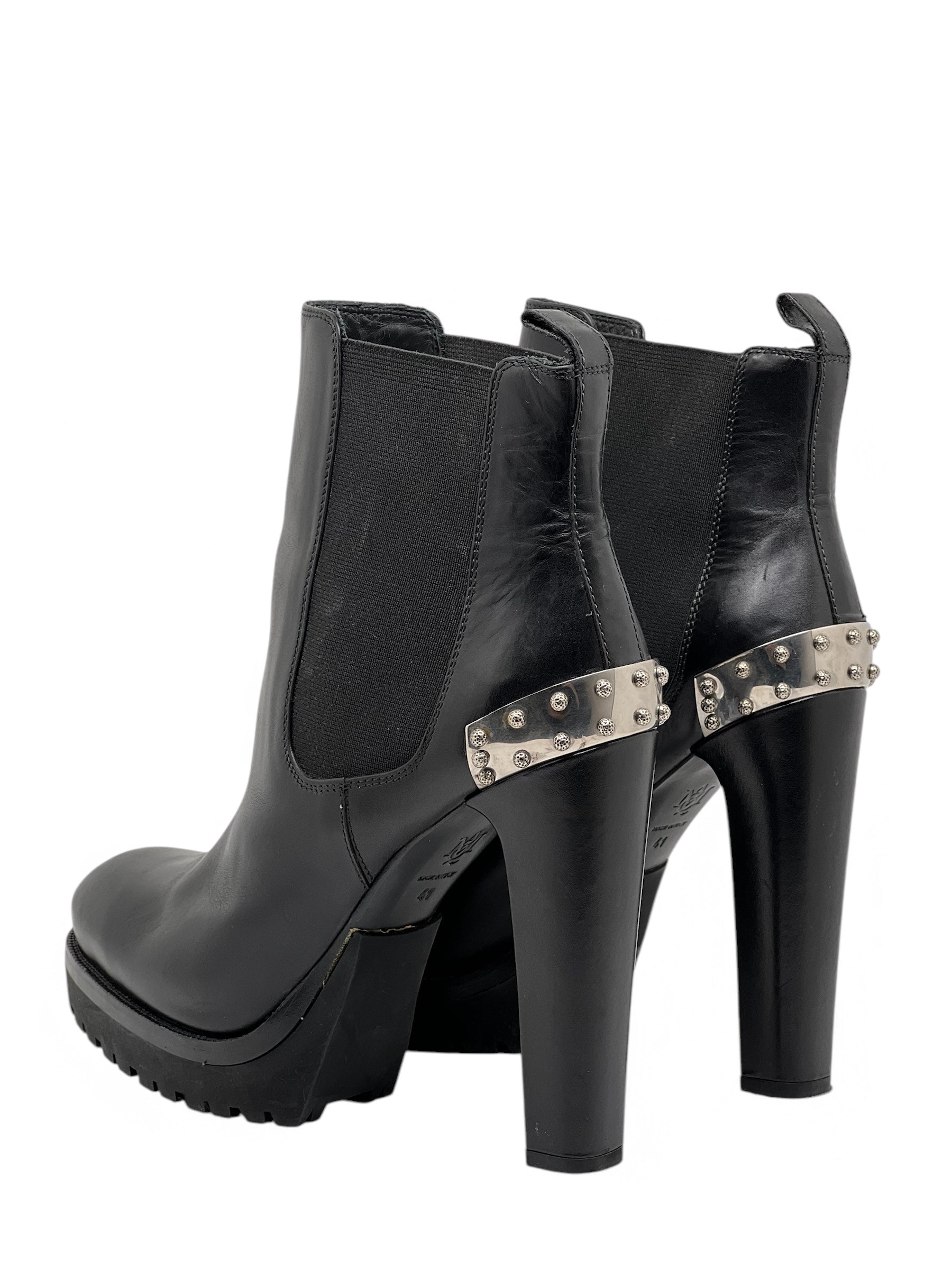 Alexander McQueen - Stiefeletten mit Absatz T41