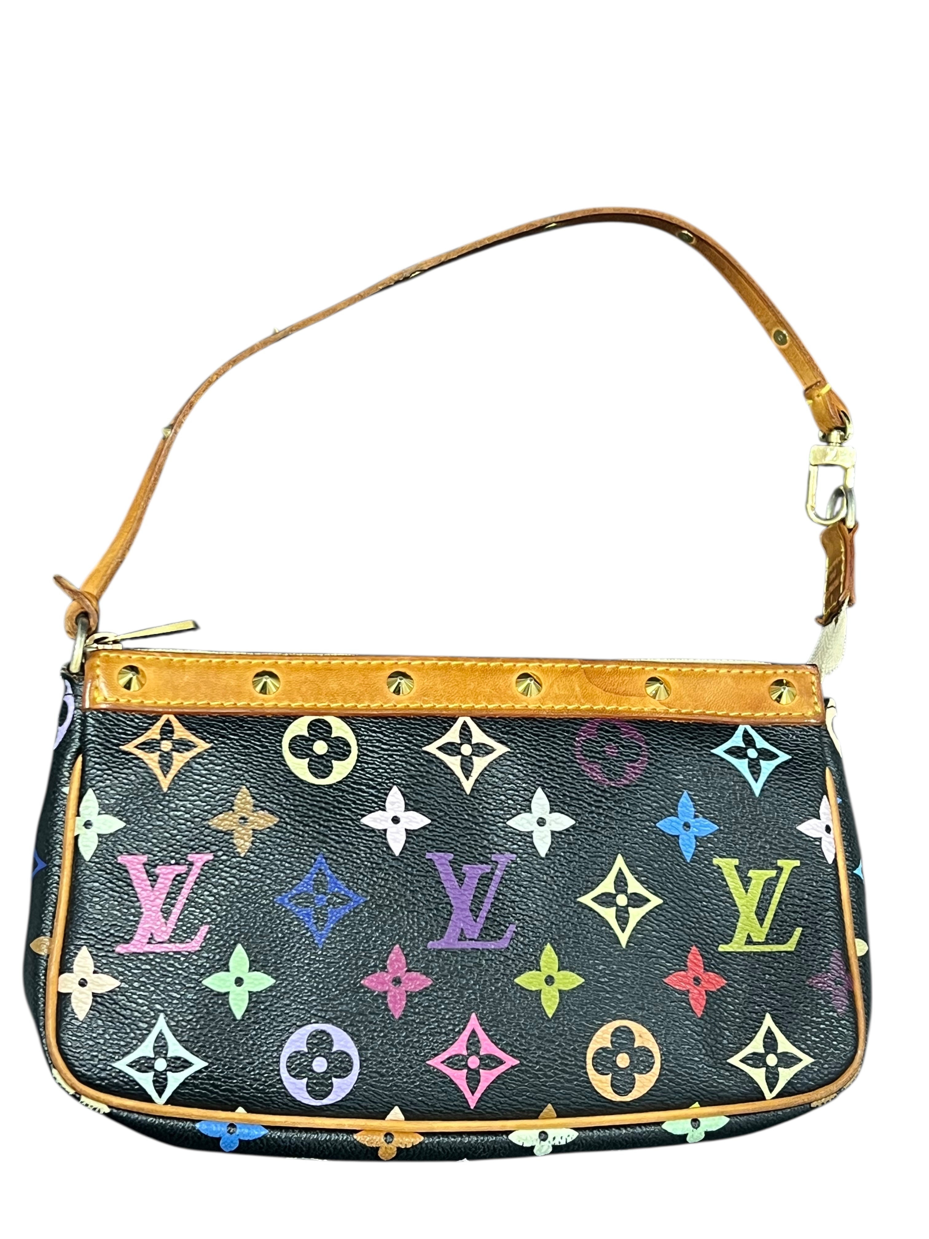 Louis Vuitton - Sac pochette accessoires murakami noire