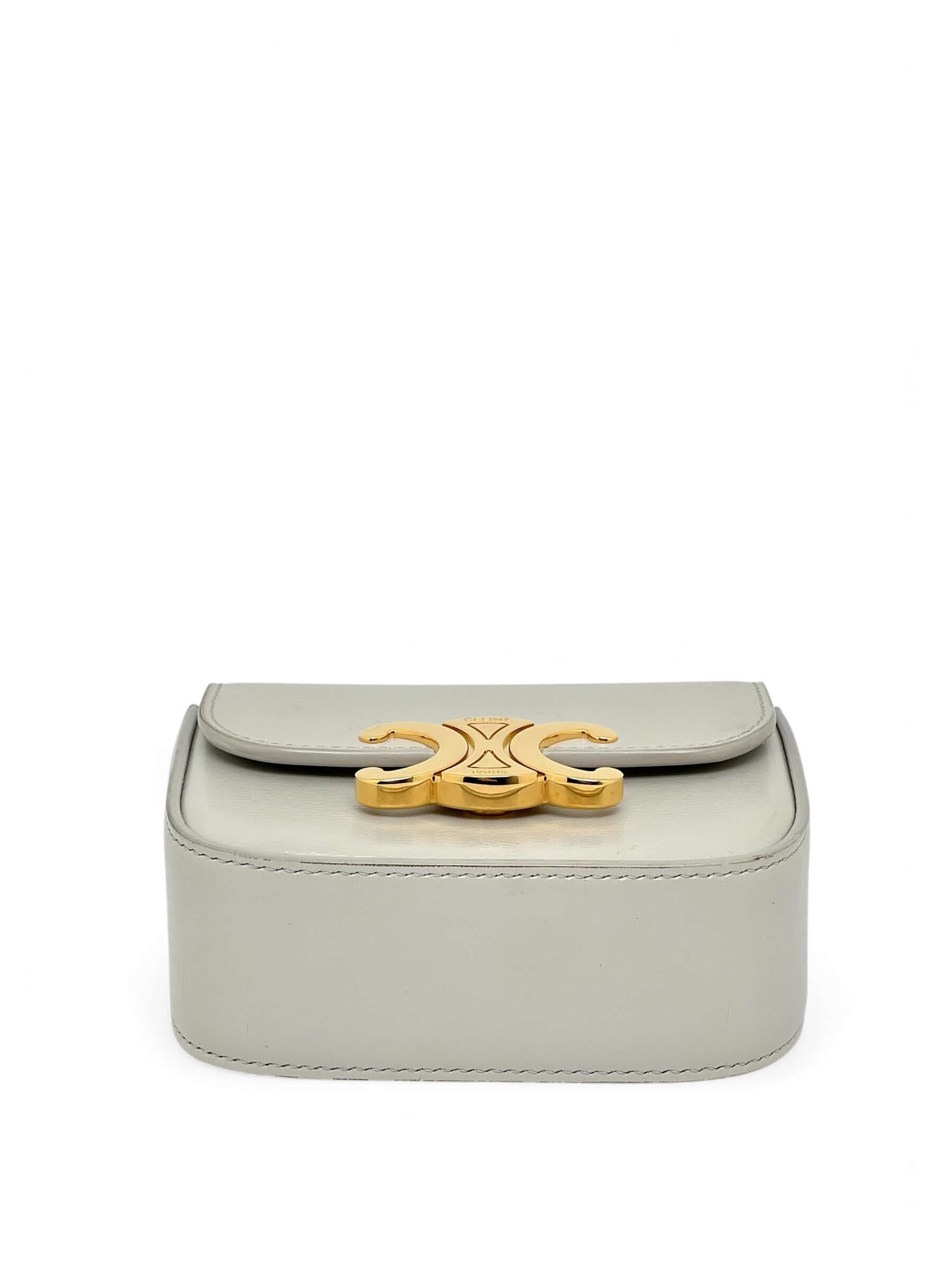 Céline - Sac Mini Claude Gris Perle