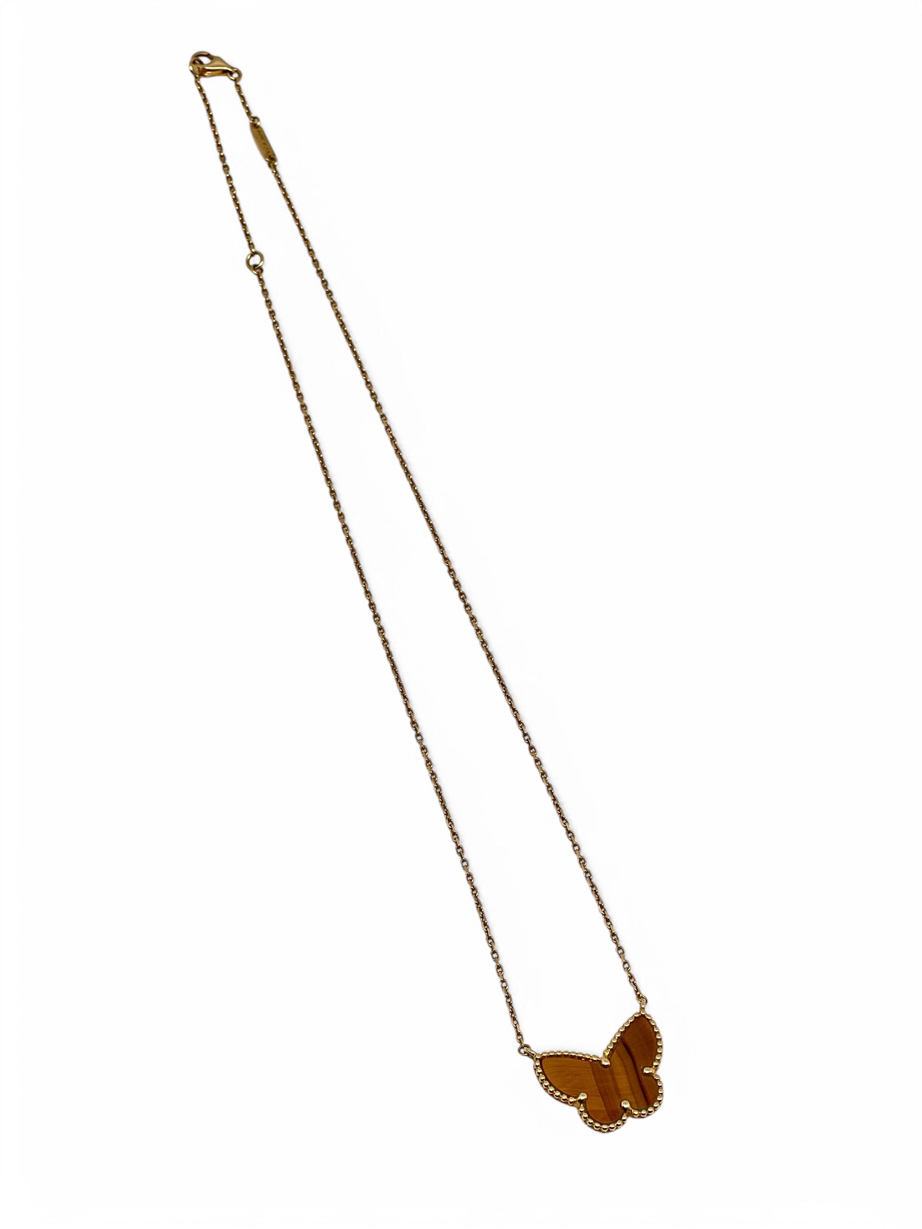 Van Cleef & Arpels - Pendentif Lucky Alhambra Papillon Œil de T