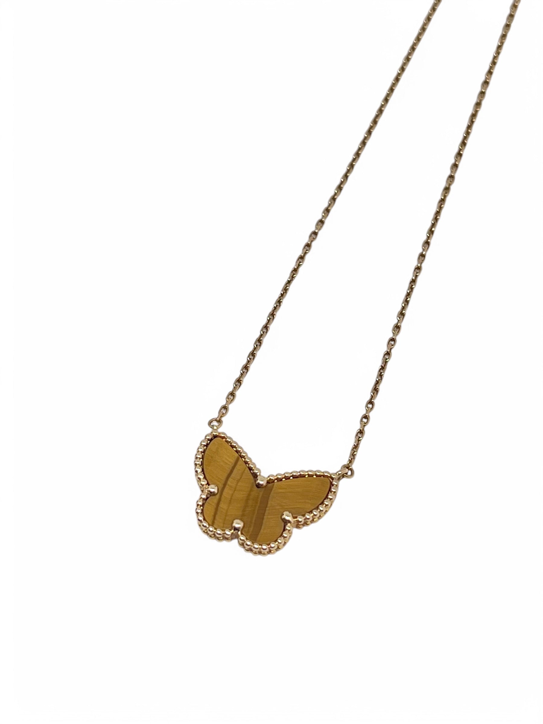 Van Cleef & Arpels - Pendentif Lucky Alhambra Papillon Œil de T