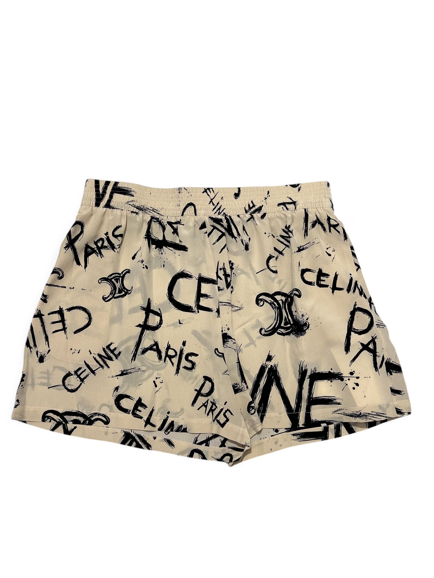 Chanel - Short en soie T38