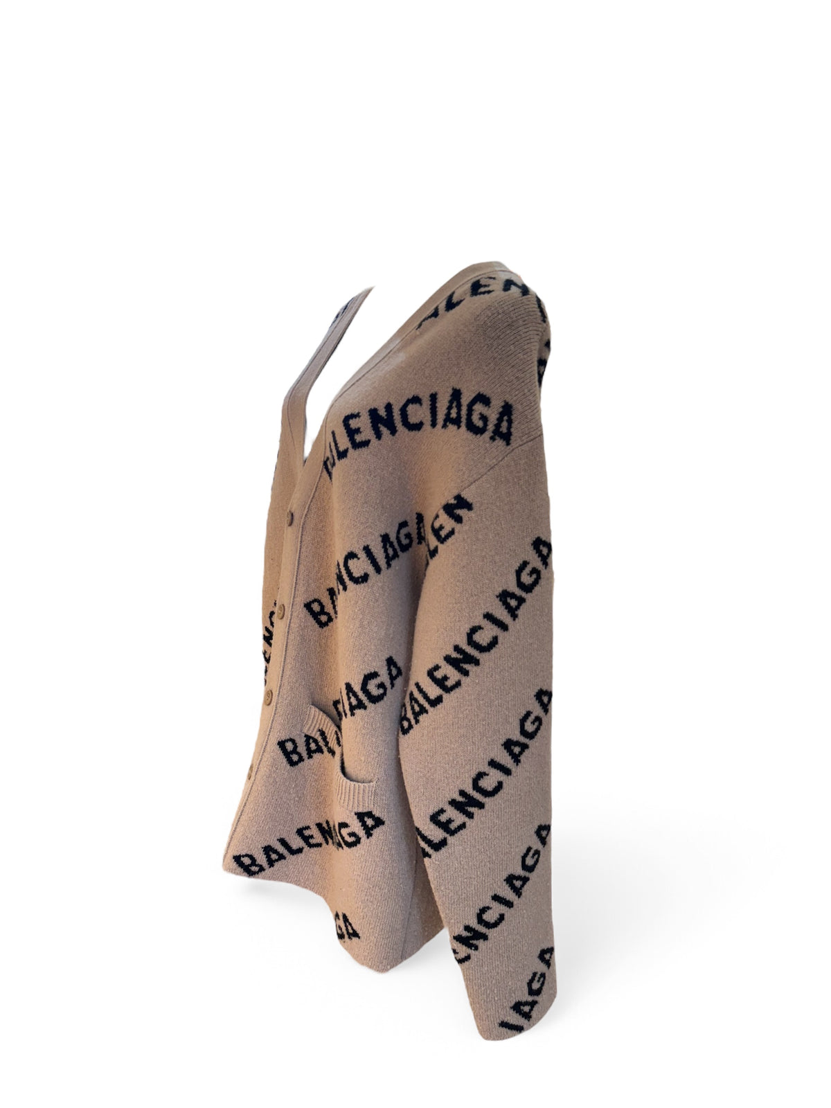 Balenciaga - Beige Balenciaga cardigan S