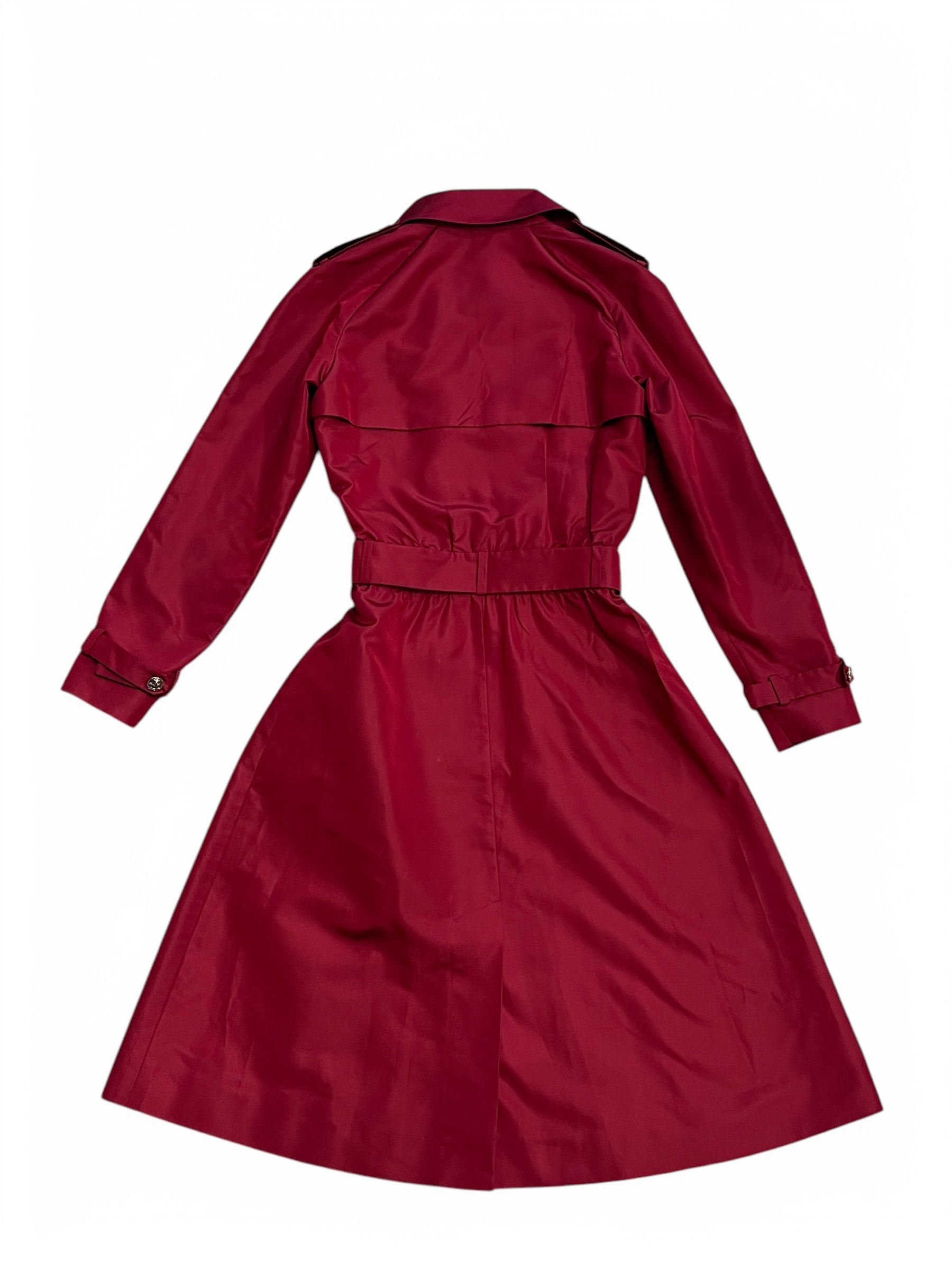 Chanel - Trenchcoat aus Seide T38