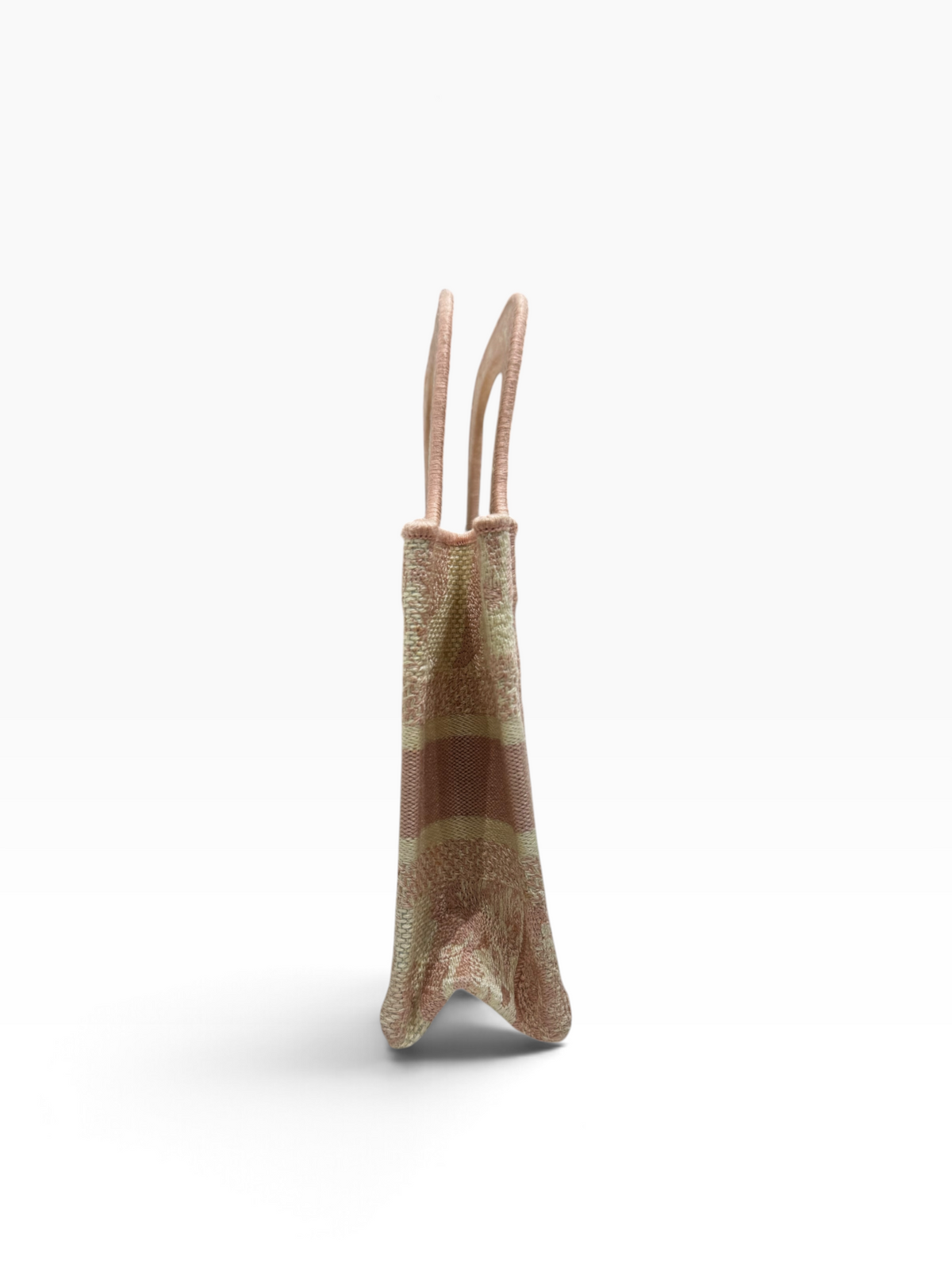 Dior - Mini Book Tote en toile de Jouy