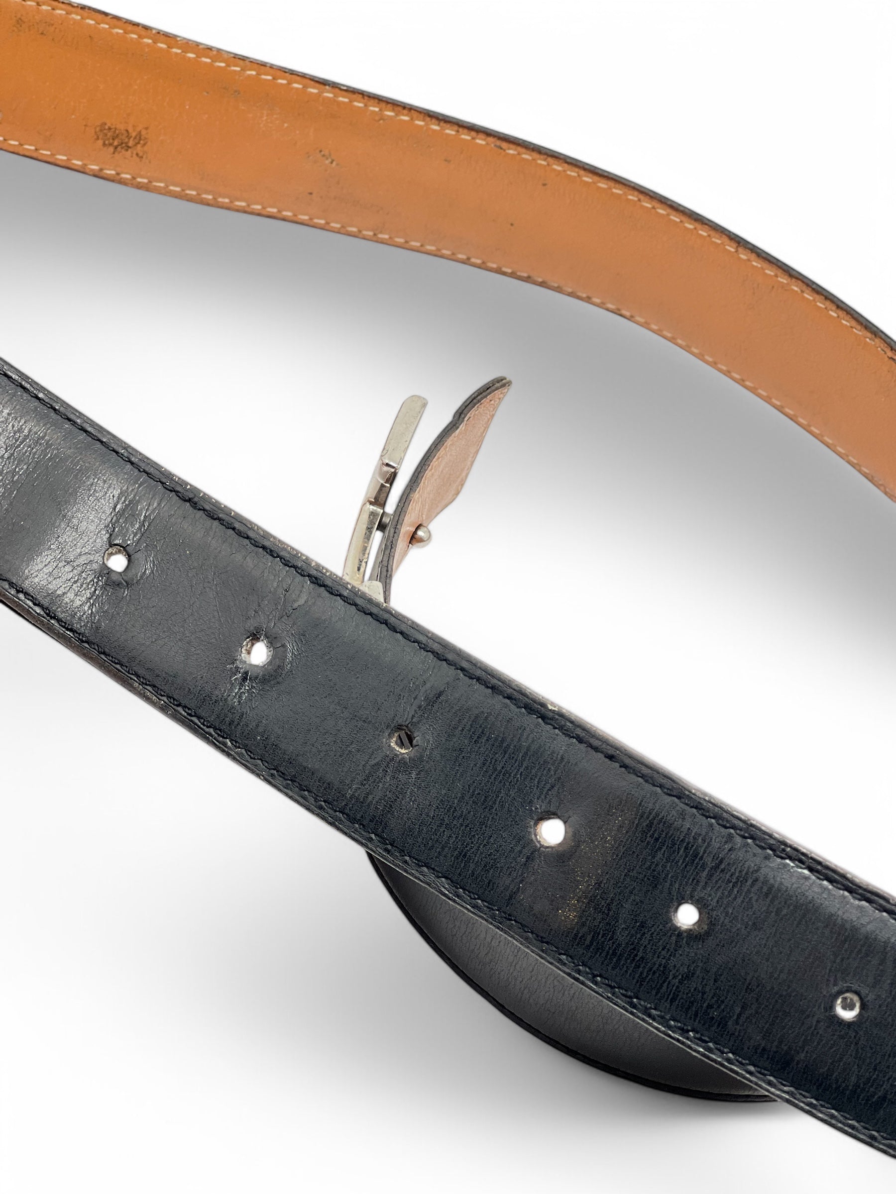 Hermès - Ceinture boucle H T90