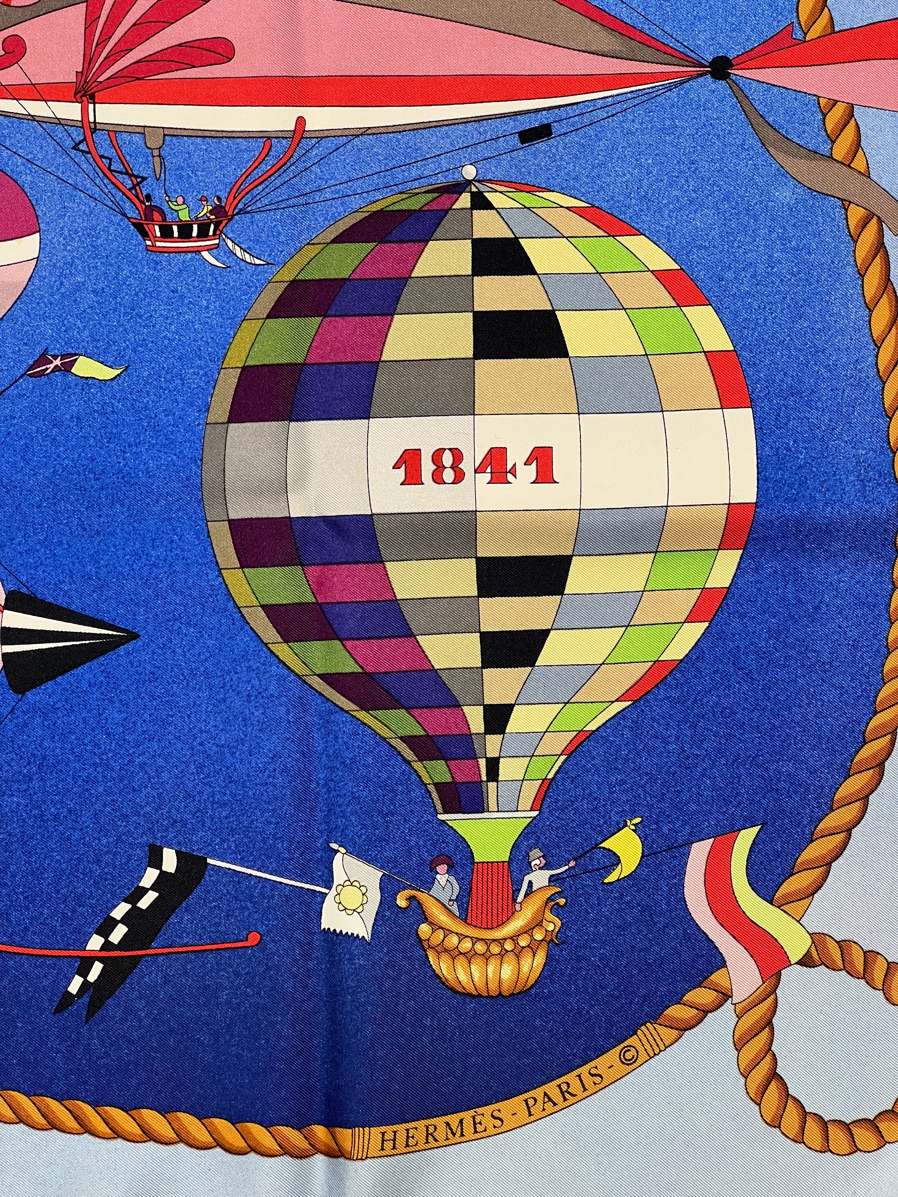 Hermès - Carré 90 „Les Folies du Ciel“