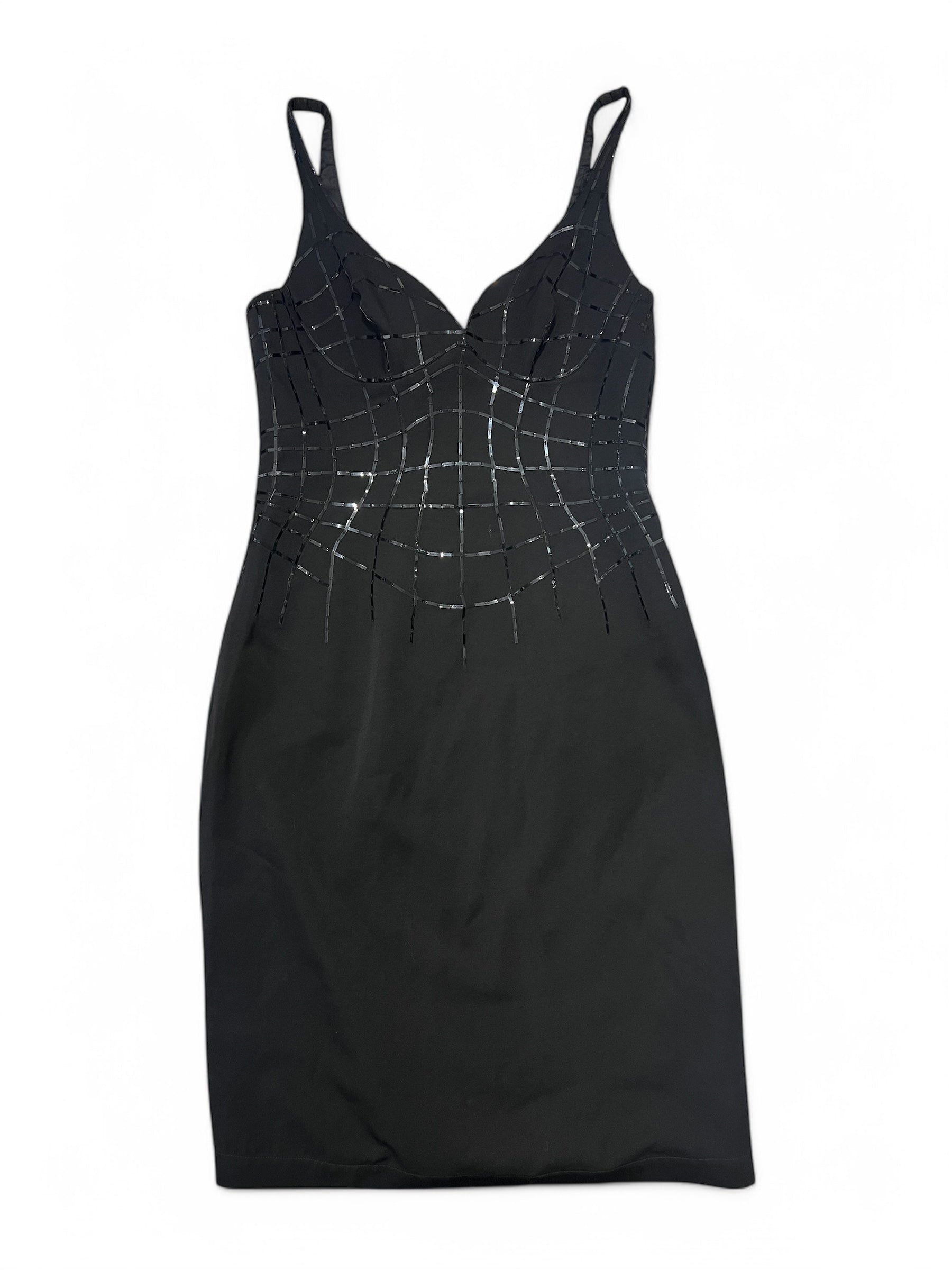 Thierry Mugler - Robe à sequins T44