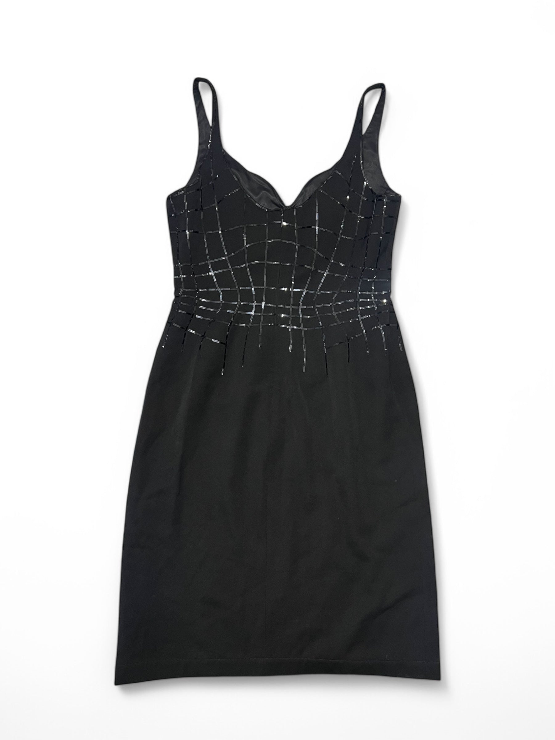Thierry Mugler - Robe à sequins T44