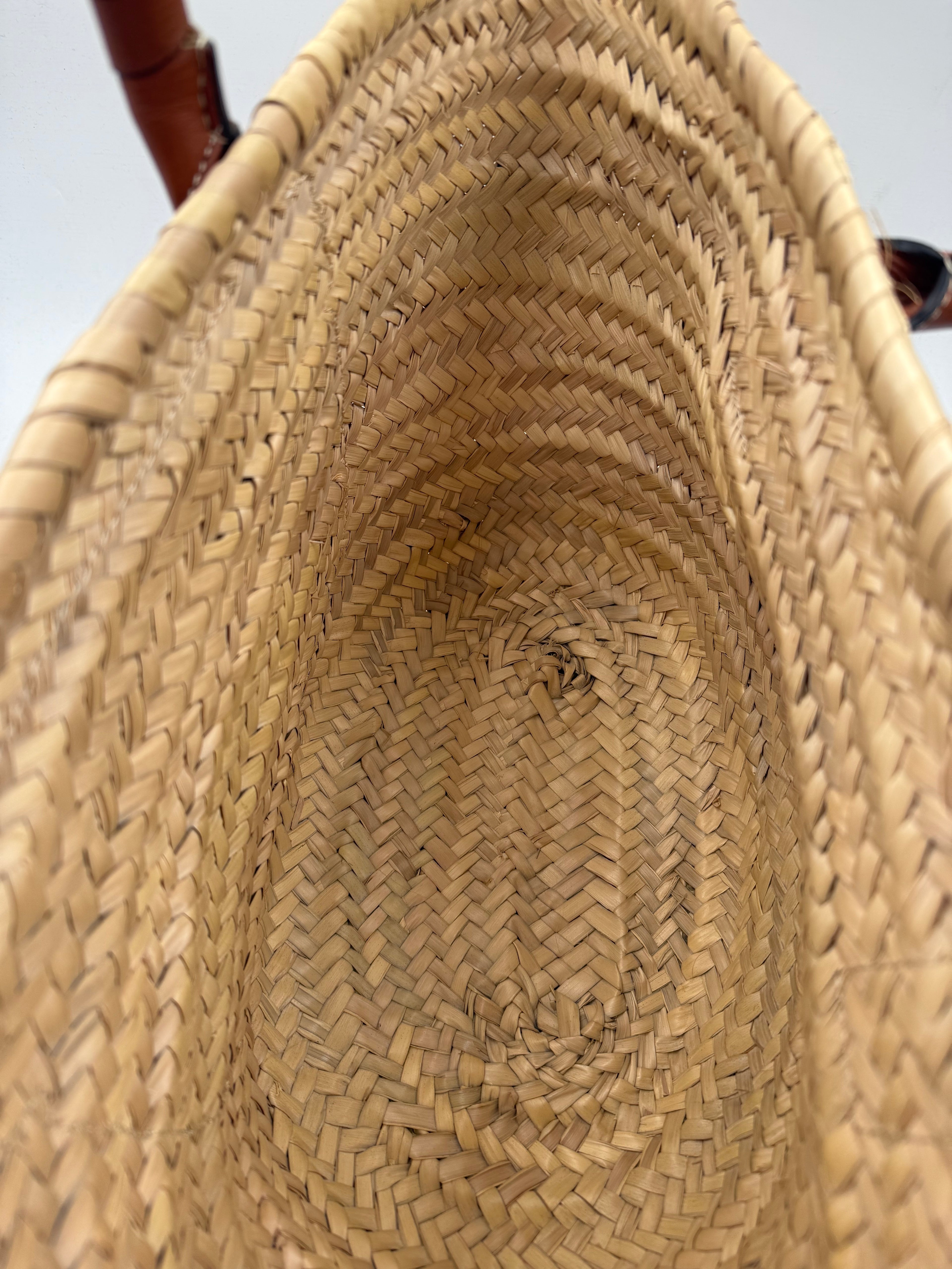 Chloé - Cabas Sac Marcie en paille