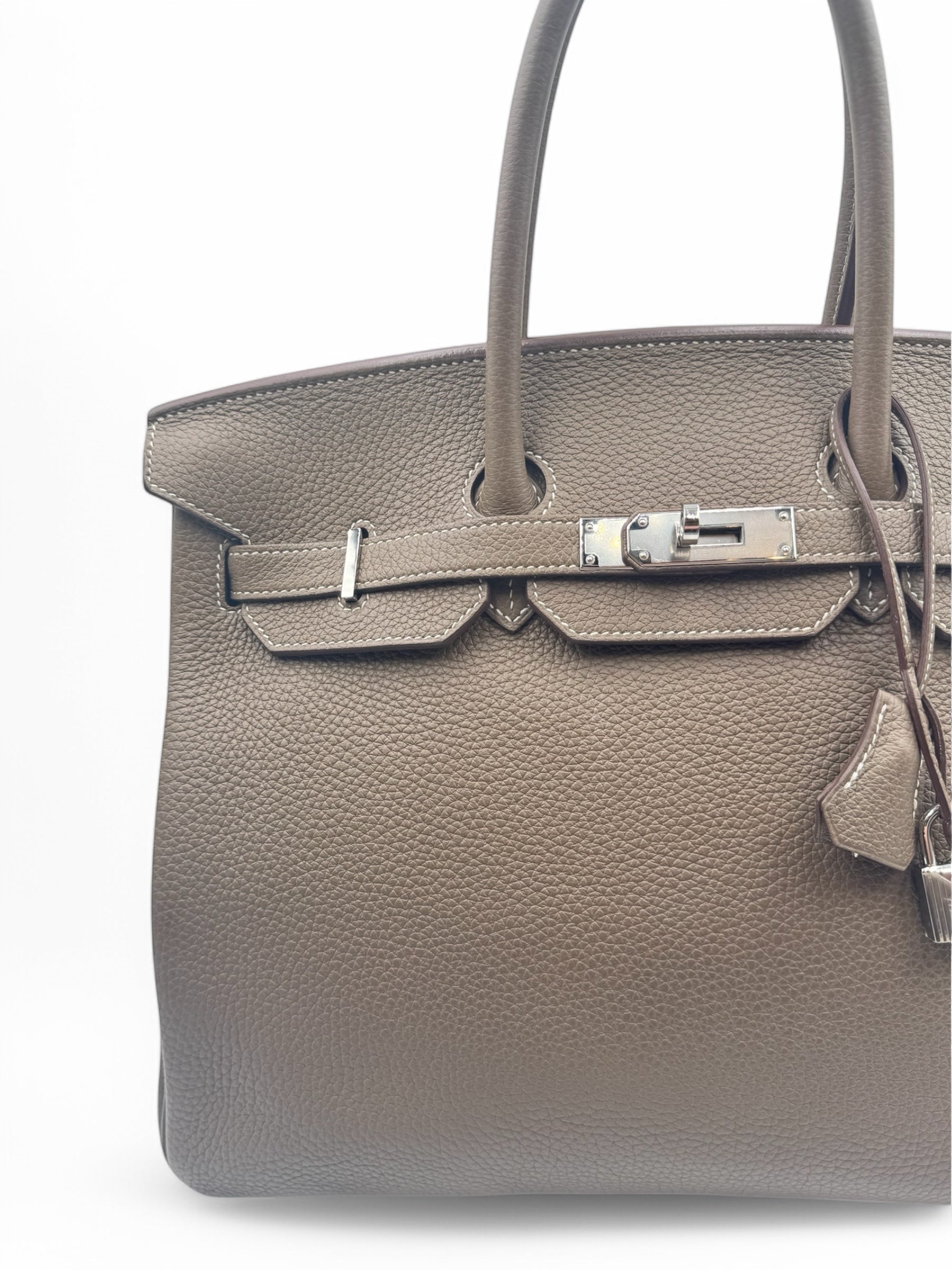 Hermès - Sac Birkin 35 étoupe 2020