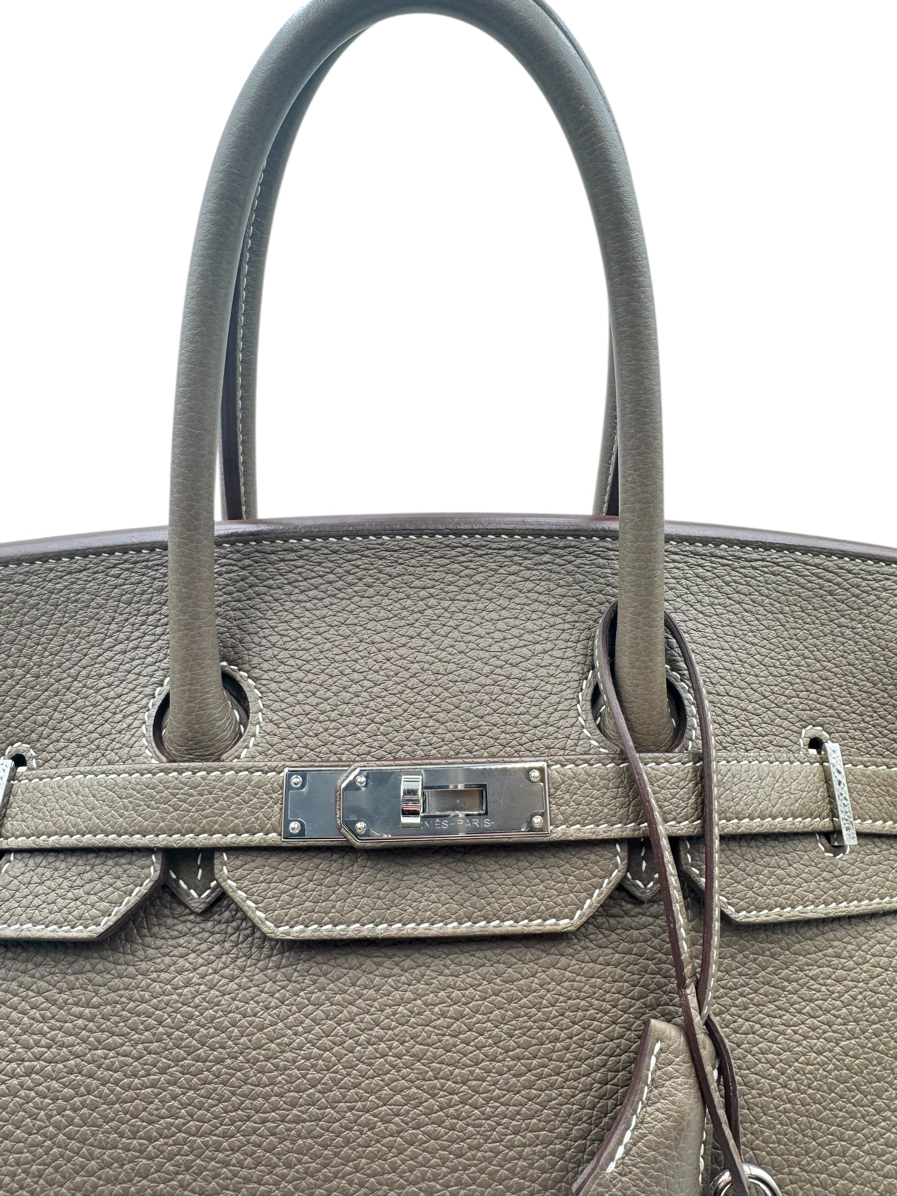 Hermès - Sac Birkin 35 étoupe 2020