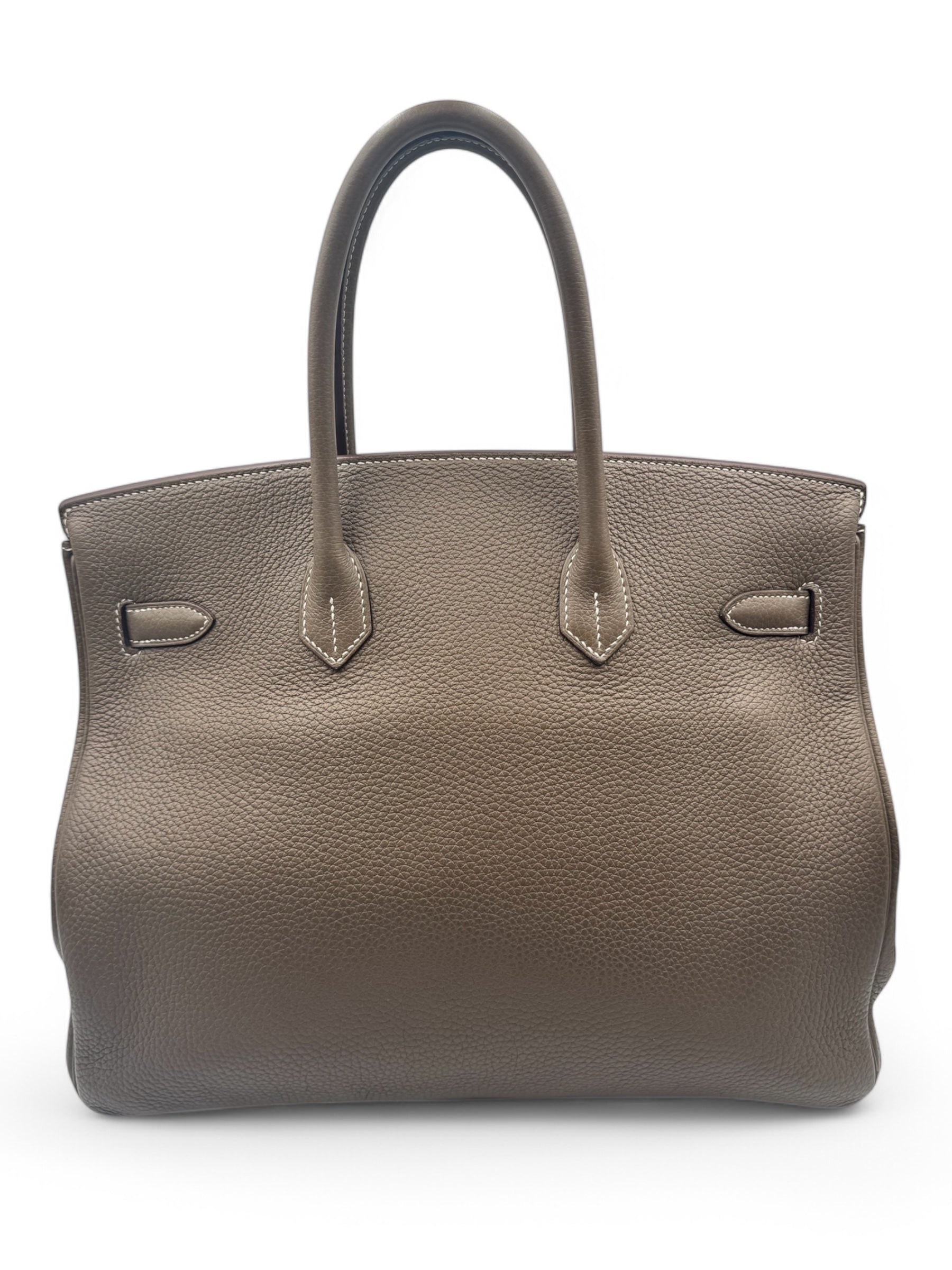 Hermès - Sac Birkin 35 étoupe 2020