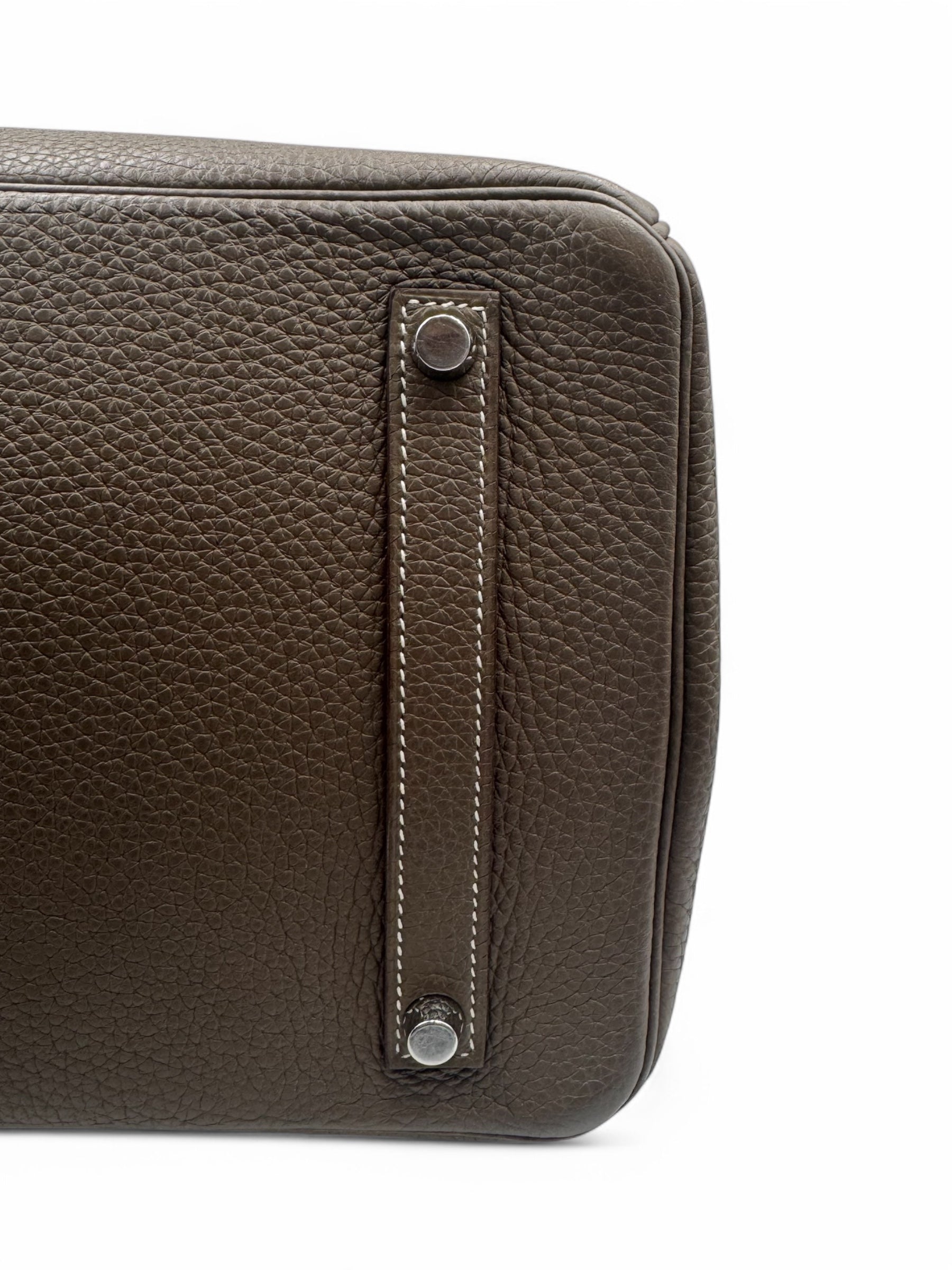 Hermès - Sac Birkin 35 étoupe 2020