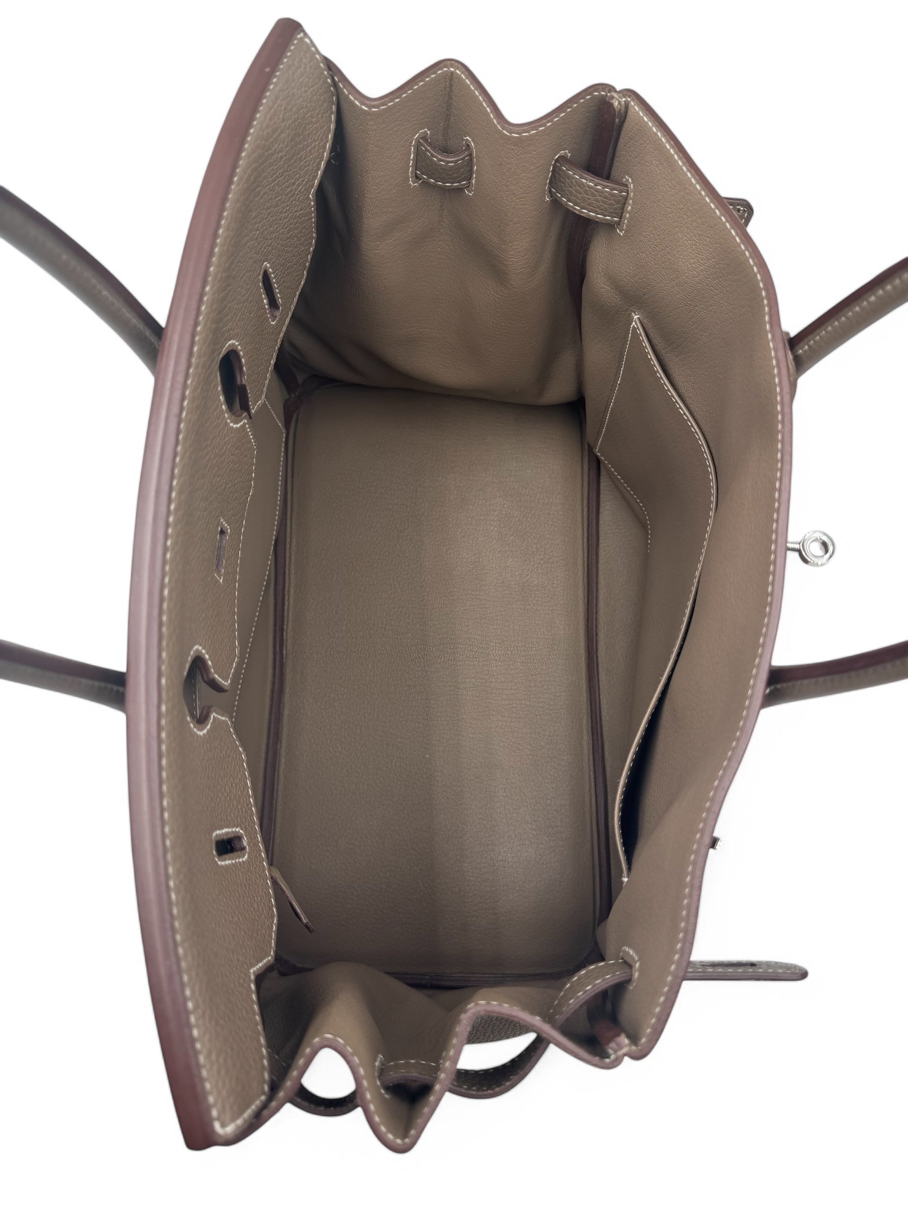 Hermès - Sac Birkin 35 étoupe 2020