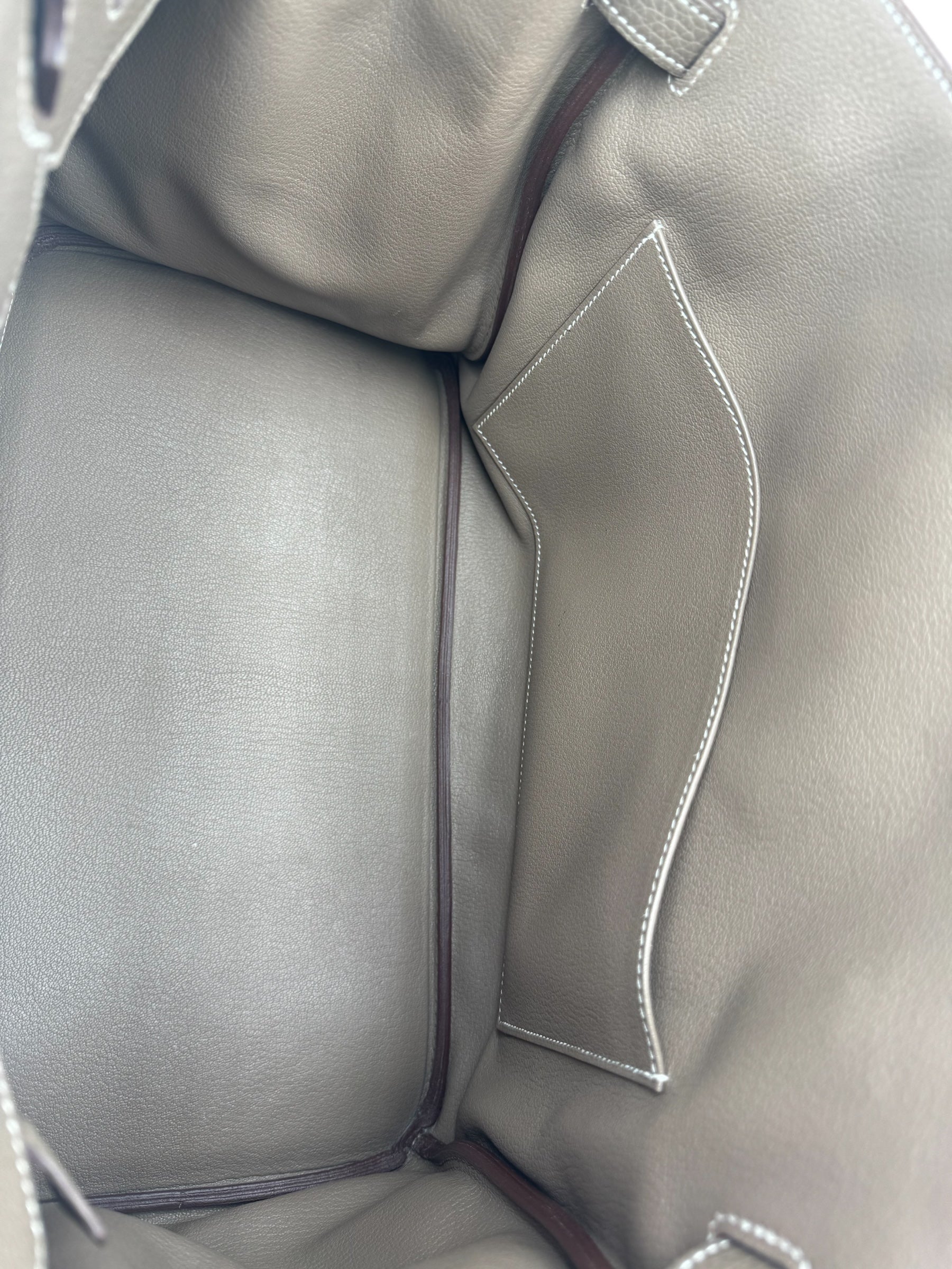 Hermès - Sac Birkin 35 étoupe 2020